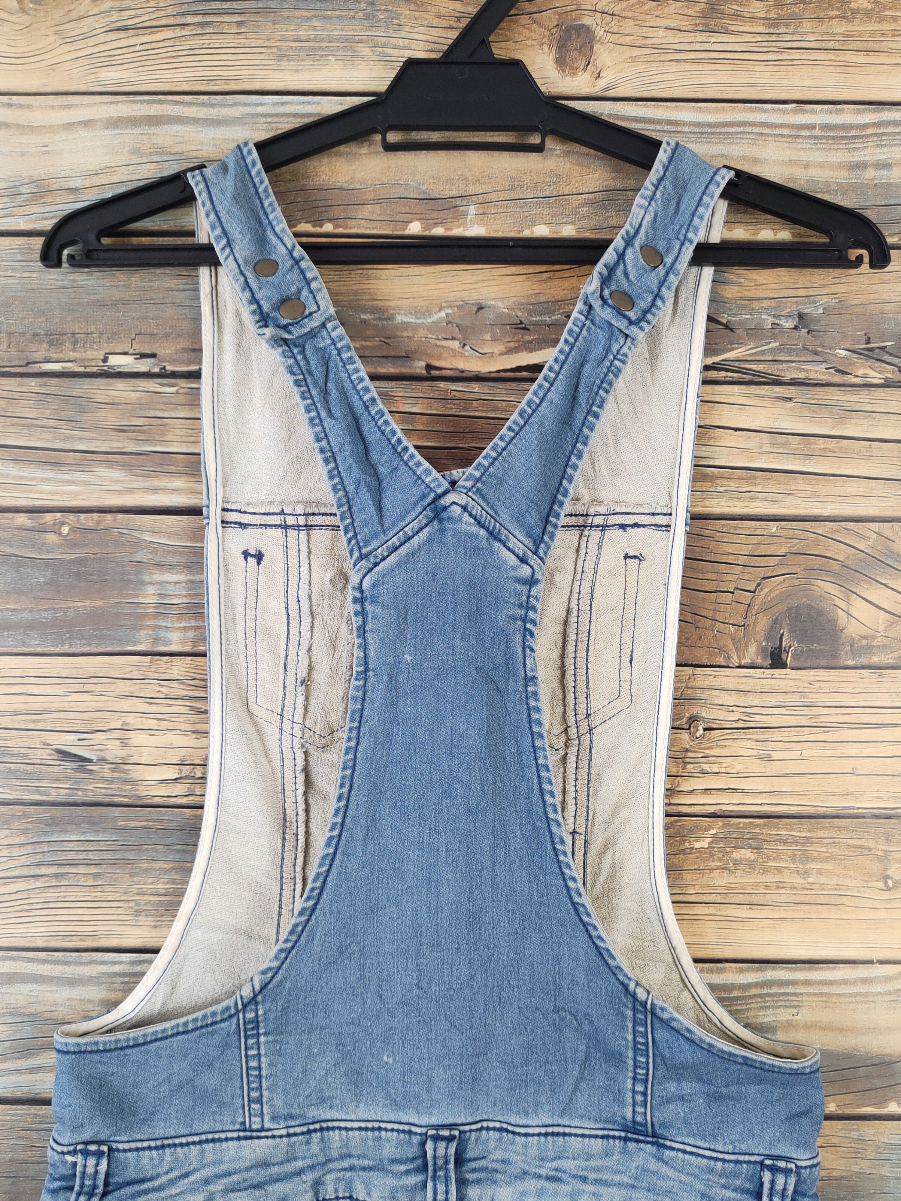 Japanese Brand × Vintage Vintage Vero Moda Blue Denim Skirt Jumpsuits Size 30" / US 8 / IT 44 - 7 Thumbnail
