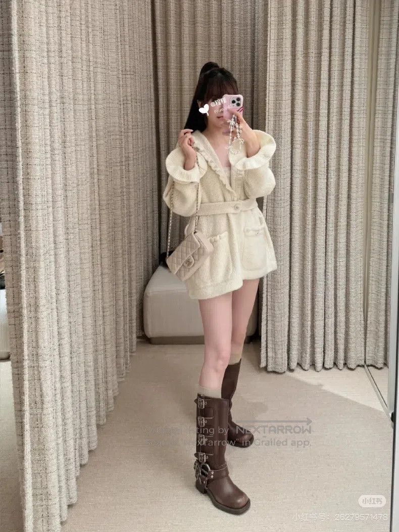 Chanel Chanel 24k wood-ear knitted sweater Size XS / US 0-2 / IT 36-38 - 4 Thumbnail