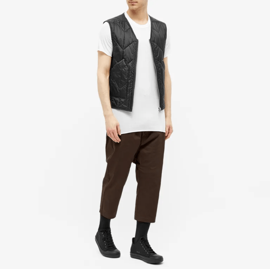 Rick Owens BNWT SS24 RICK OWENS "LIDO" BASIC SS TSHIRT MILK M Size US M / EU 48-50 / 2 - 13 Thumbnail