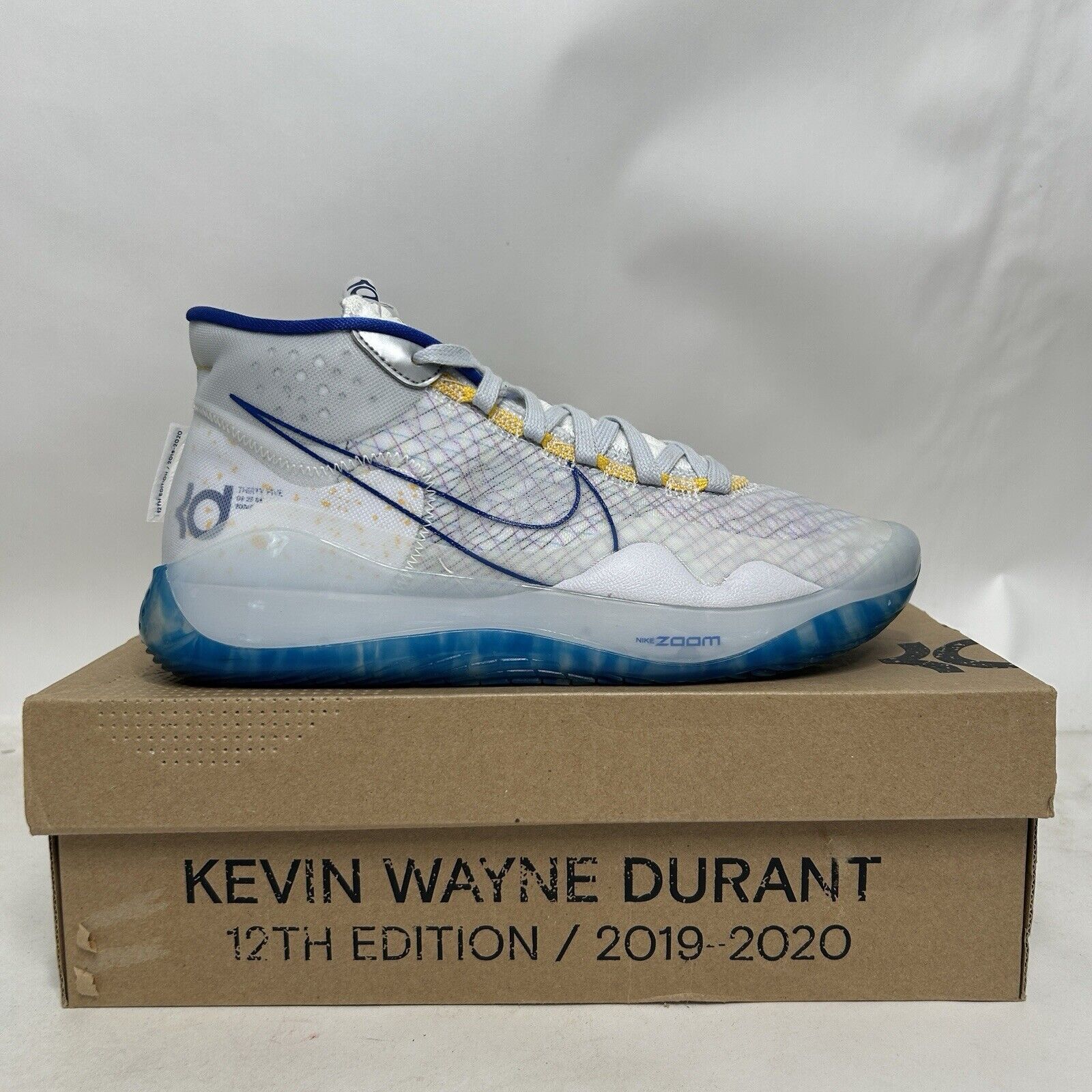Nike Nike Shoes Zoom KD 12 “Warriors Home” 2024 Size US 8 / EU 41 - 4 Thumbnail
