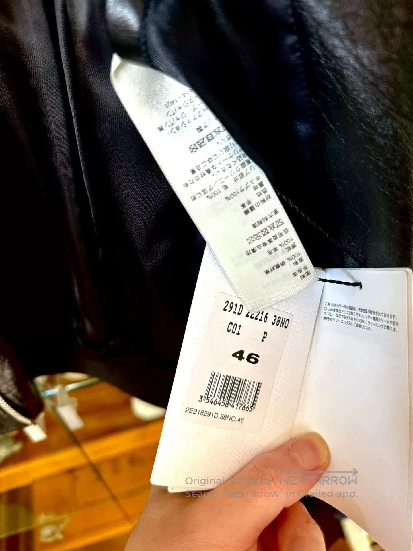 Celine celine leather jacket with three straps. Size US M / EU 48-50 / 2 - 7 Thumbnail