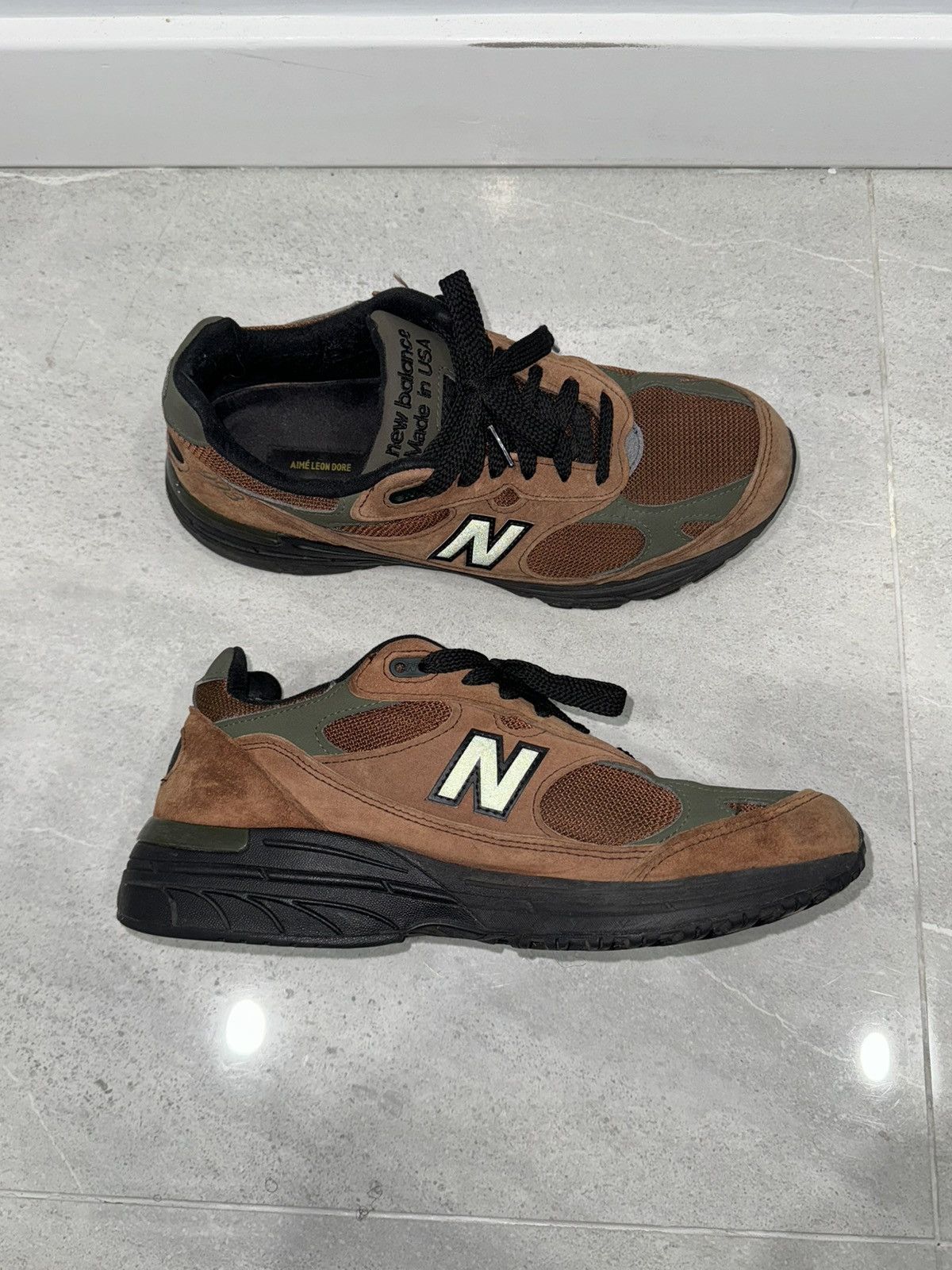 Aime Leon Dore × New Balance New Balance 993 Aime Leon Dore Beef and Broccoli Size US 9 / EU 42 - 7 Thumbnail
