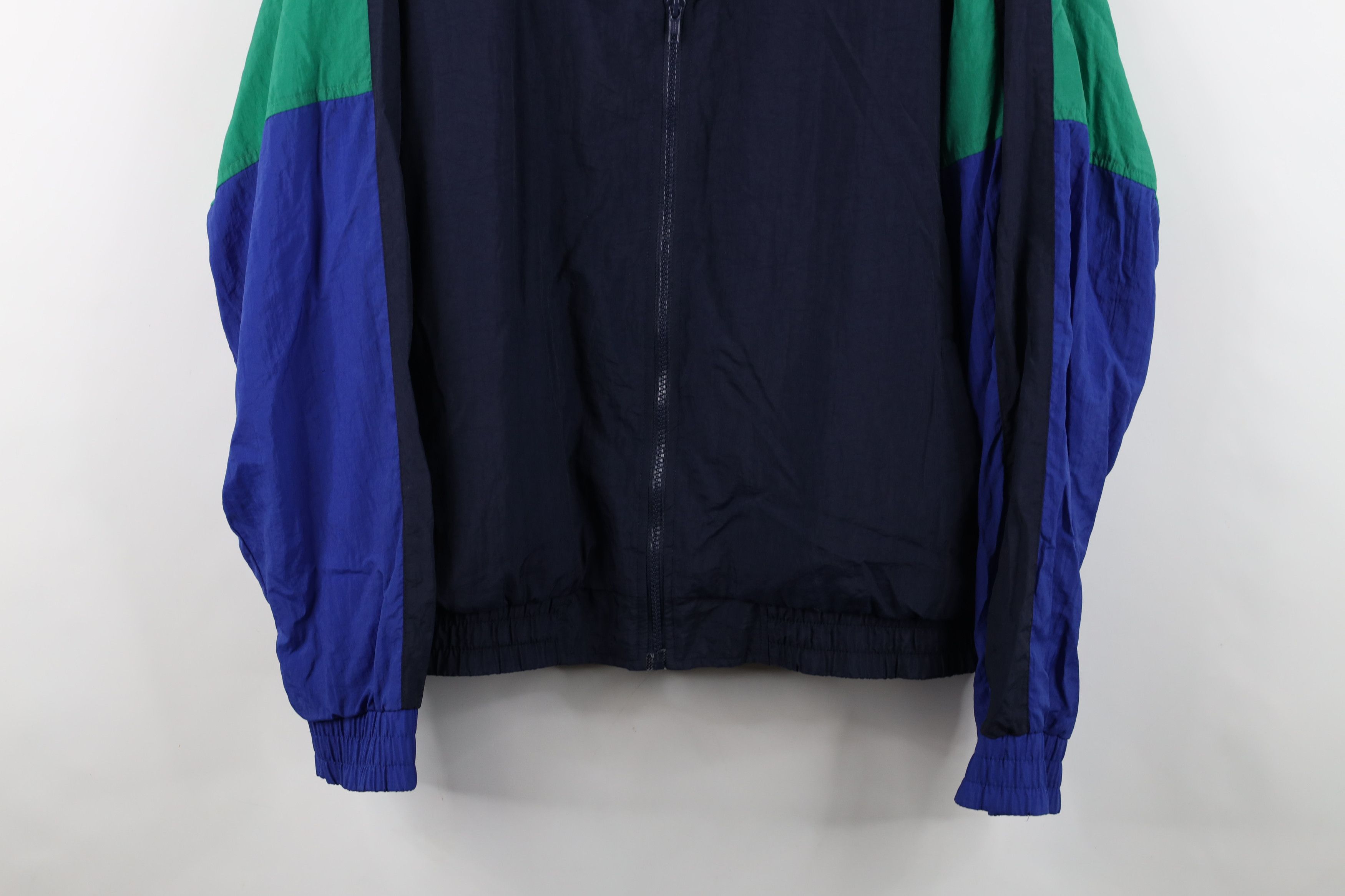 Vintage Vintage 90s Streetwear Lined Full Zip Windbreaker Jacket Size US XL / EU 56 / 4 - 3 Thumbnail