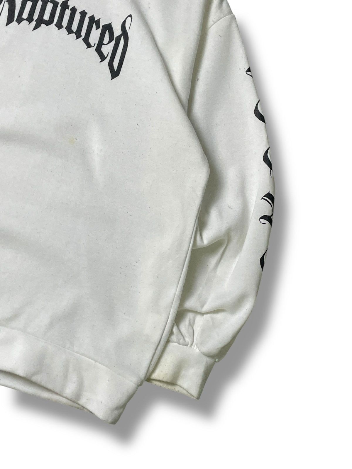 Japanese Brand Rad Four Real Brand Raptured Spellout Hoodies (62) Size US M / EU 48-50 / 2 - 3 Thumbnail