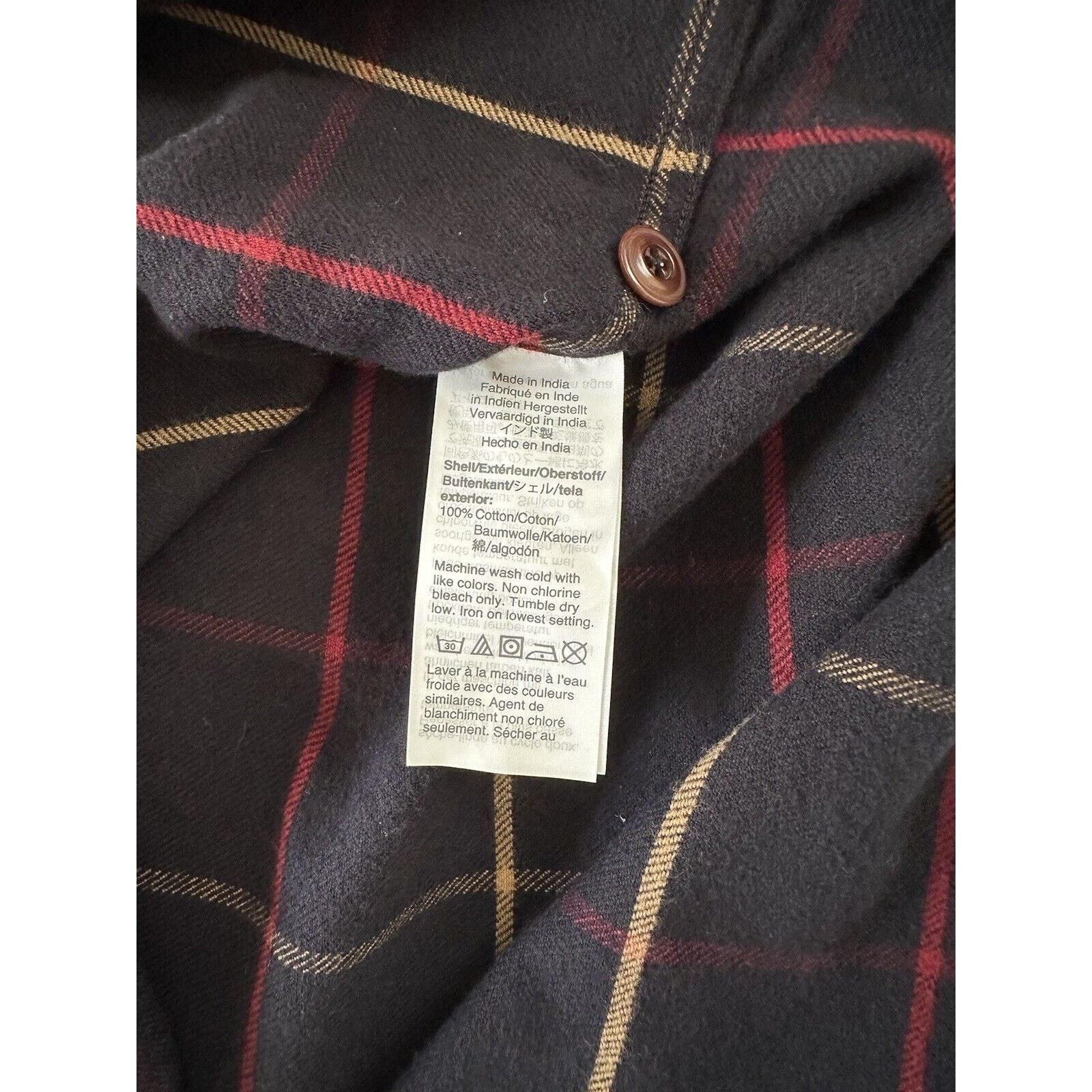 J.Crew J Crew Mid Weight Flannel Plaid Shirt Women’s Size Medium Size M / US 6-8 / IT 42-44 - 8 Thumbnail