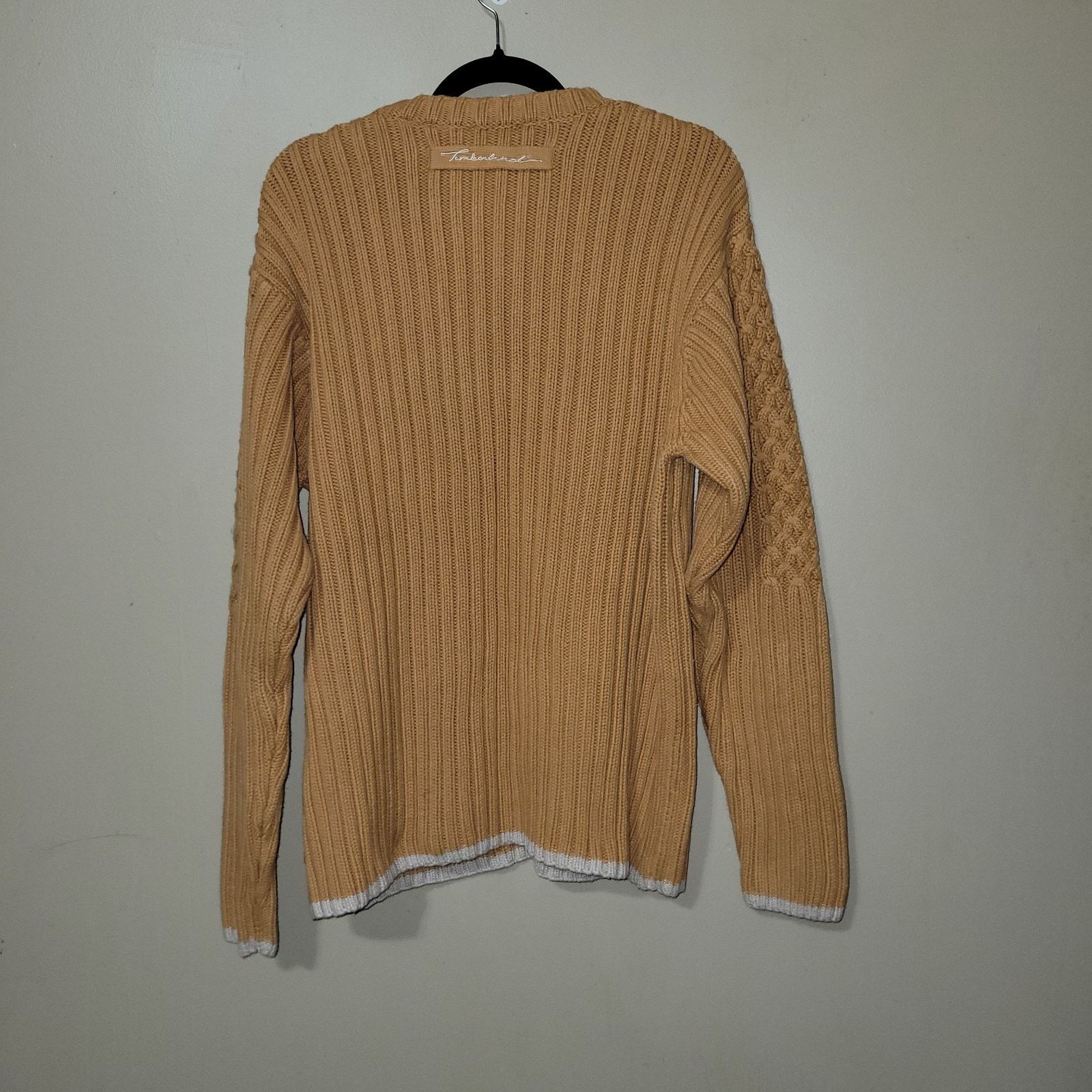 Timberland Timberland Thick Chunky Cable Knit Fisherman Size M Size US M / EU 48-50 / 2 - 7 Thumbnail