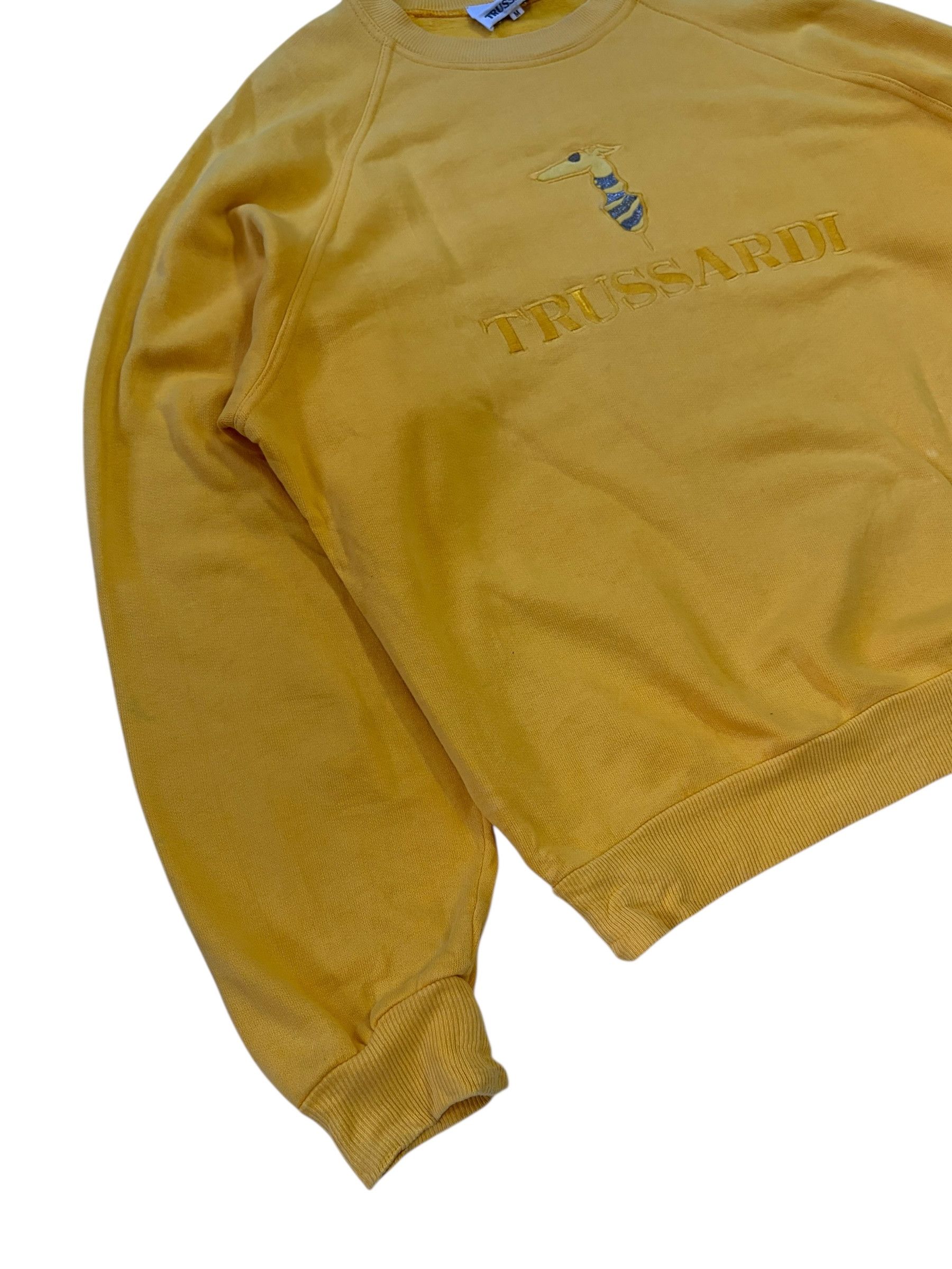 Trussardi Vintage Trussardi Made in Italy Embroidery Logo Sweatshirt Size US M / EU 48-50 / 2 - 4 Thumbnail