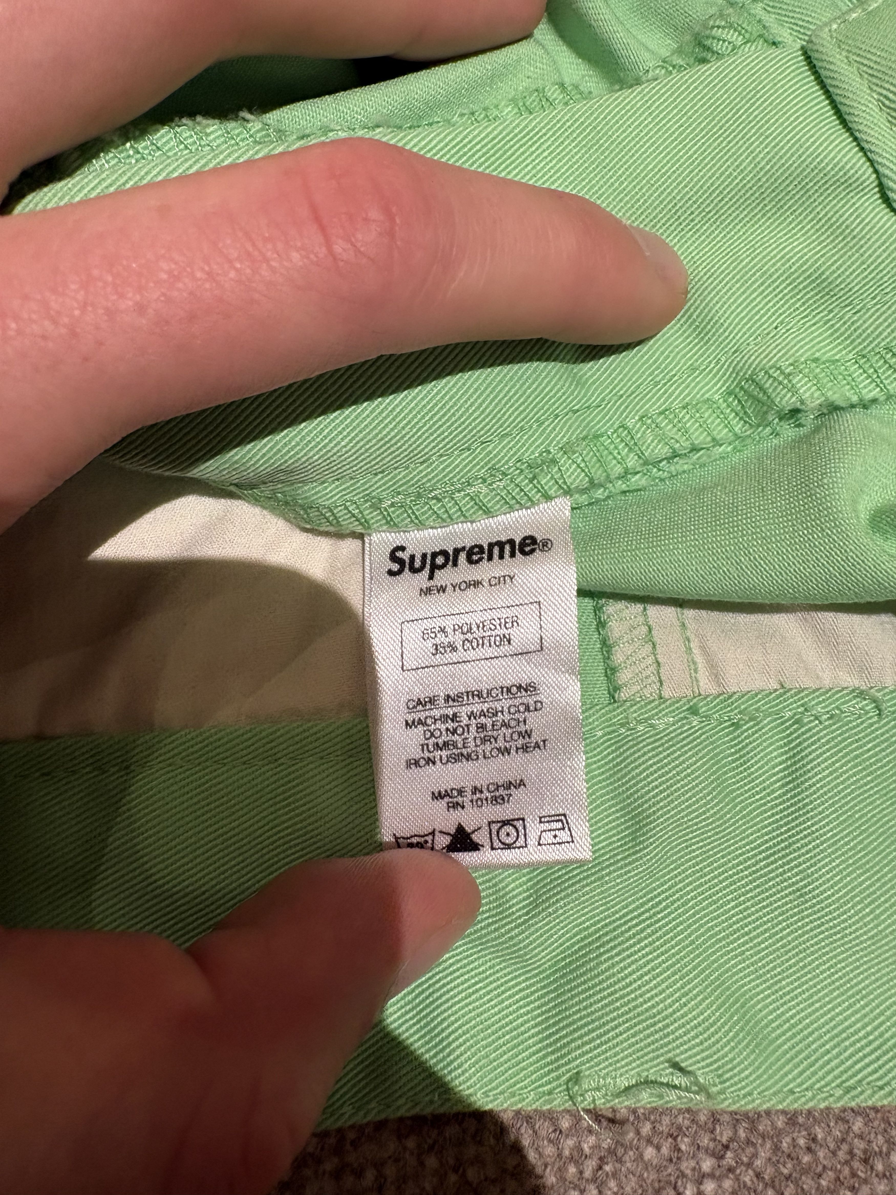 Supreme Supreme Chino Short SS15 Size US 32 / EU 48 - 4 Thumbnail