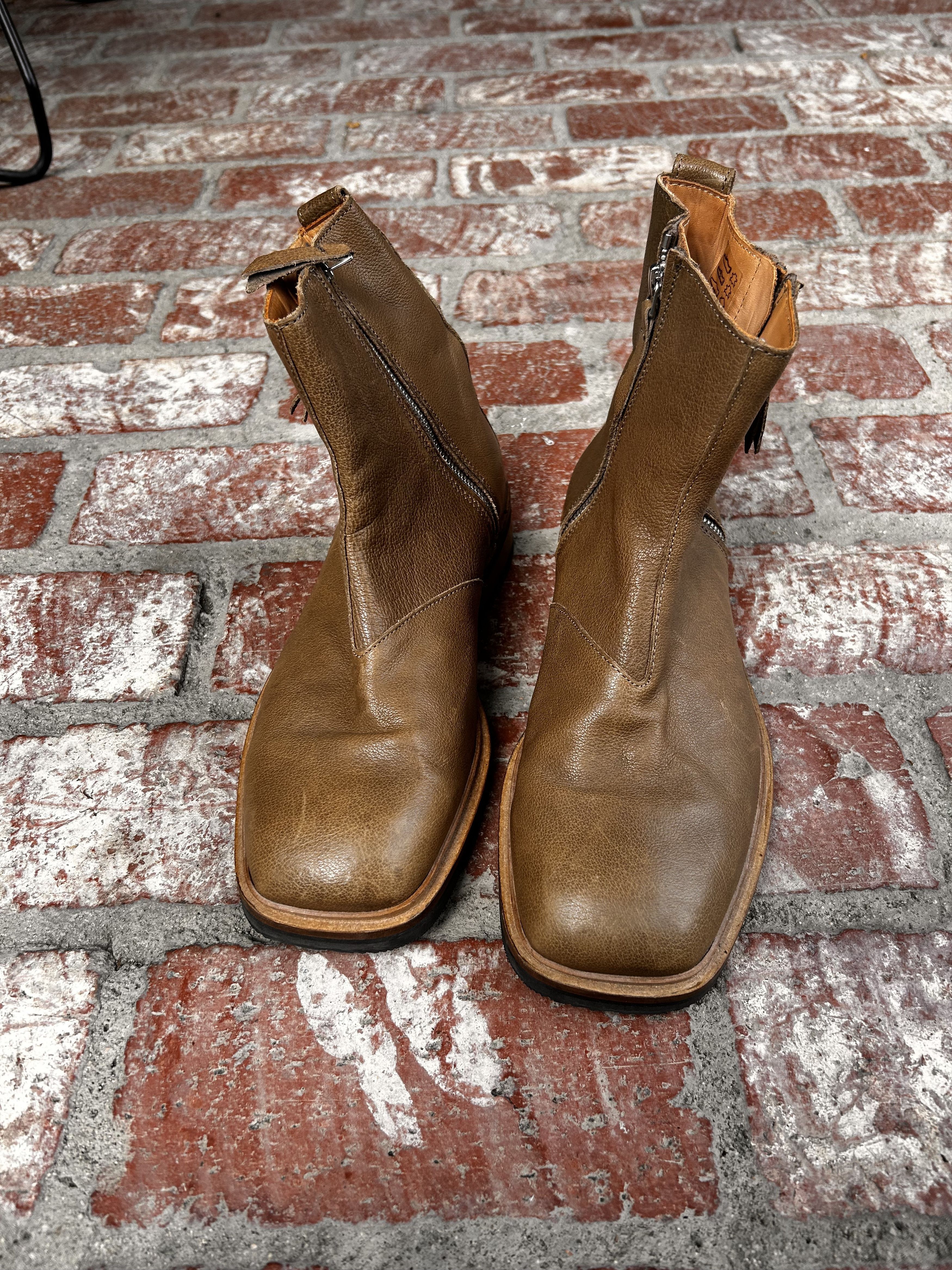 Our Legacy Our Legacy Camion Boots olive size 7/eu 40 | Grailed