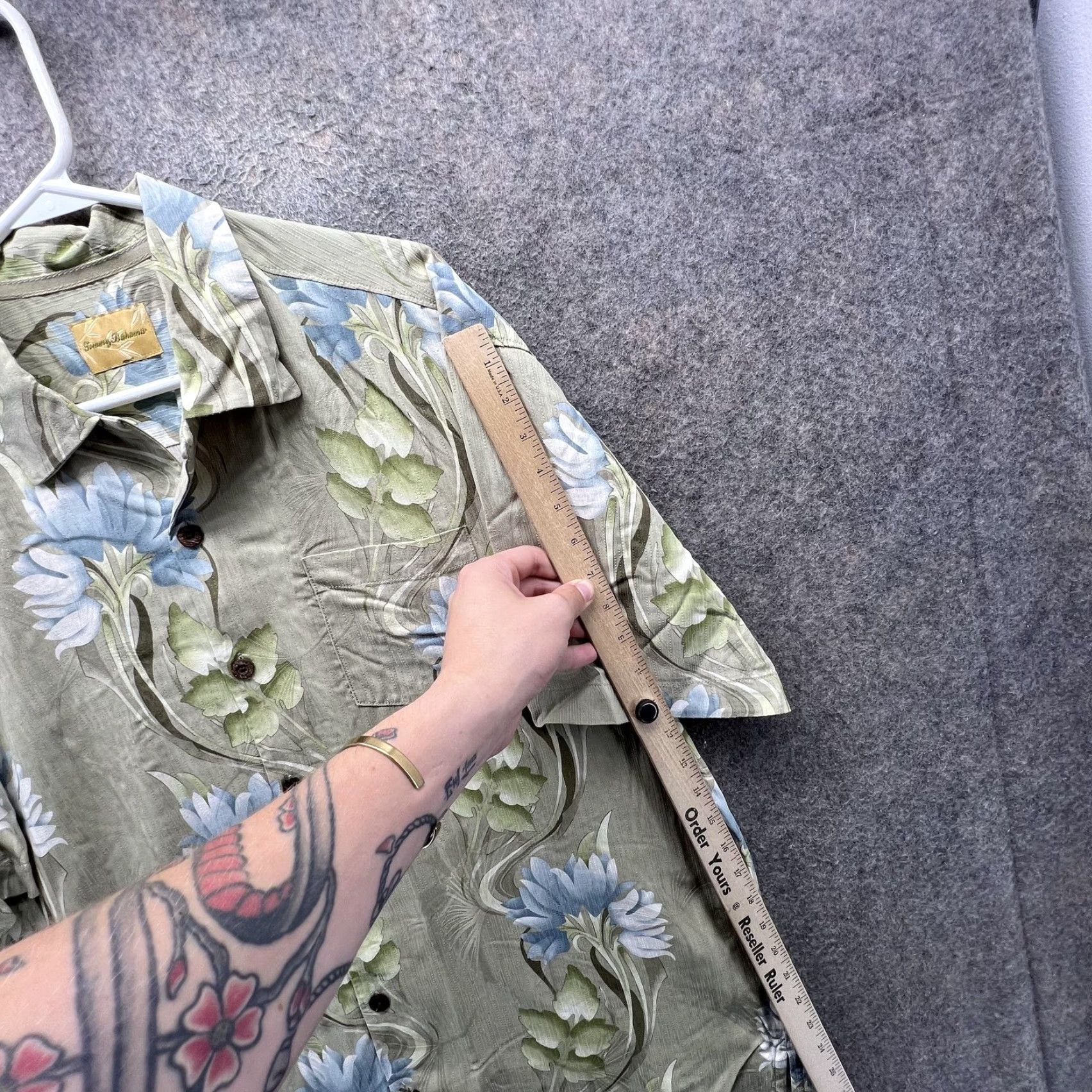 Tommy Bahama Tommy Bahama Shirt Mens M Floral Silk Hawaiian Short Sleeve Button Front Size US M / EU 48-50 / 2 - 7 Thumbnail