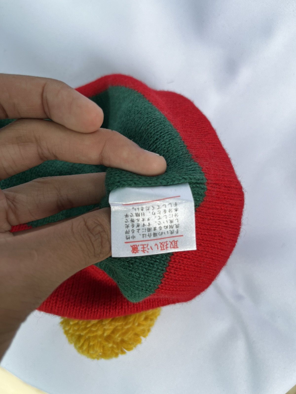 Japanese Brand × Vintage Knitted Crochet Miki House Winter Baenie Hats Size ONE SIZE - 8 Thumbnail