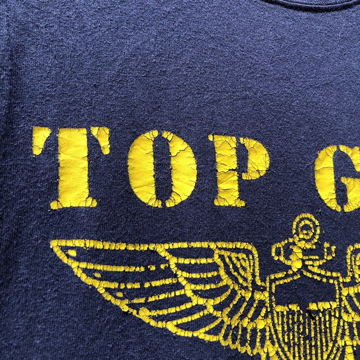 Vintage Vintage y2k Sunfaded Top Gun Tshirt Size US M / EU 48-50 / 2 - 4 Thumbnail