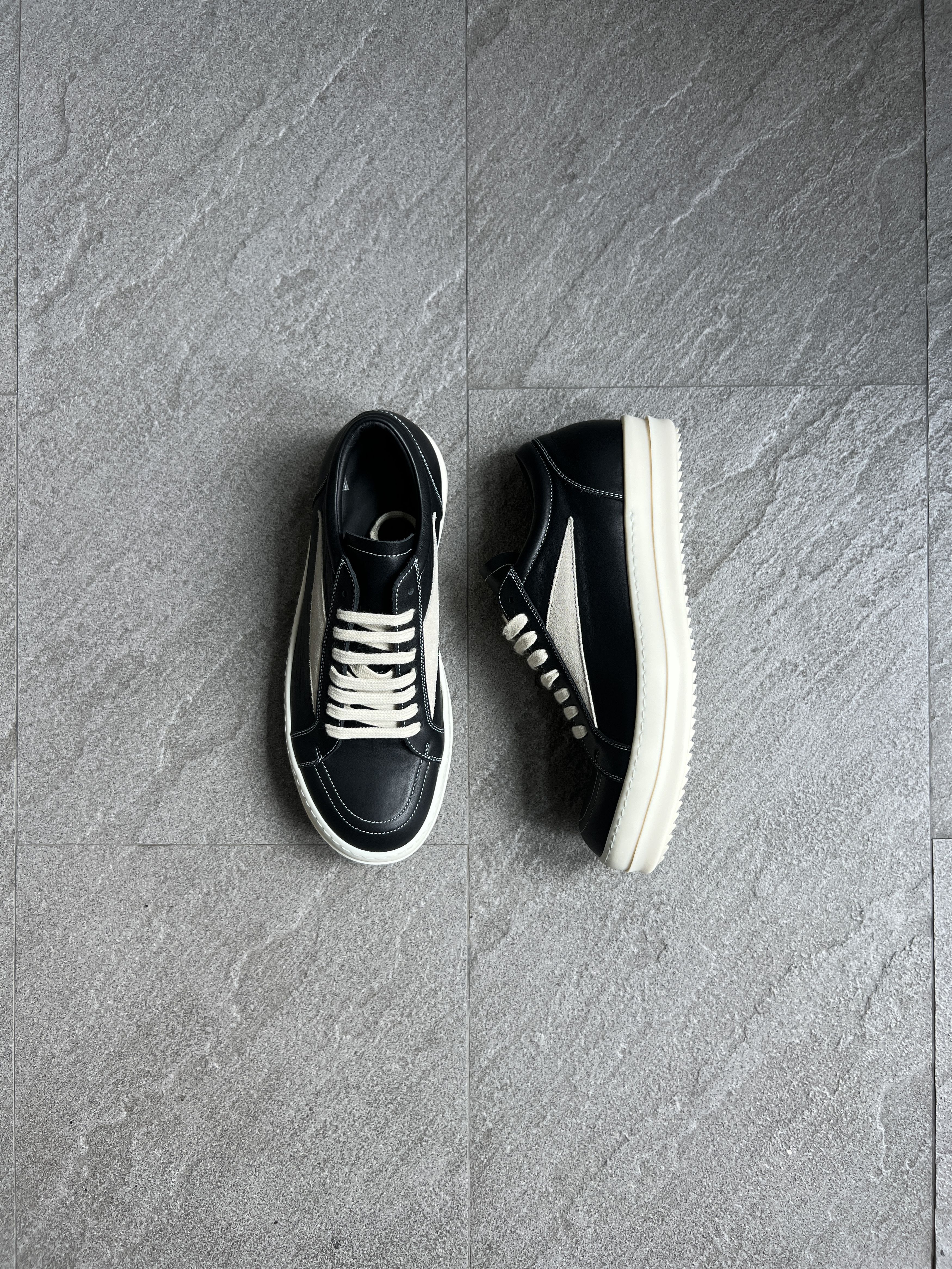 Rick Owens Rick Owens Vans Vintage Black Milk EU40 Size US 7 / EU 40 - 3 Thumbnail