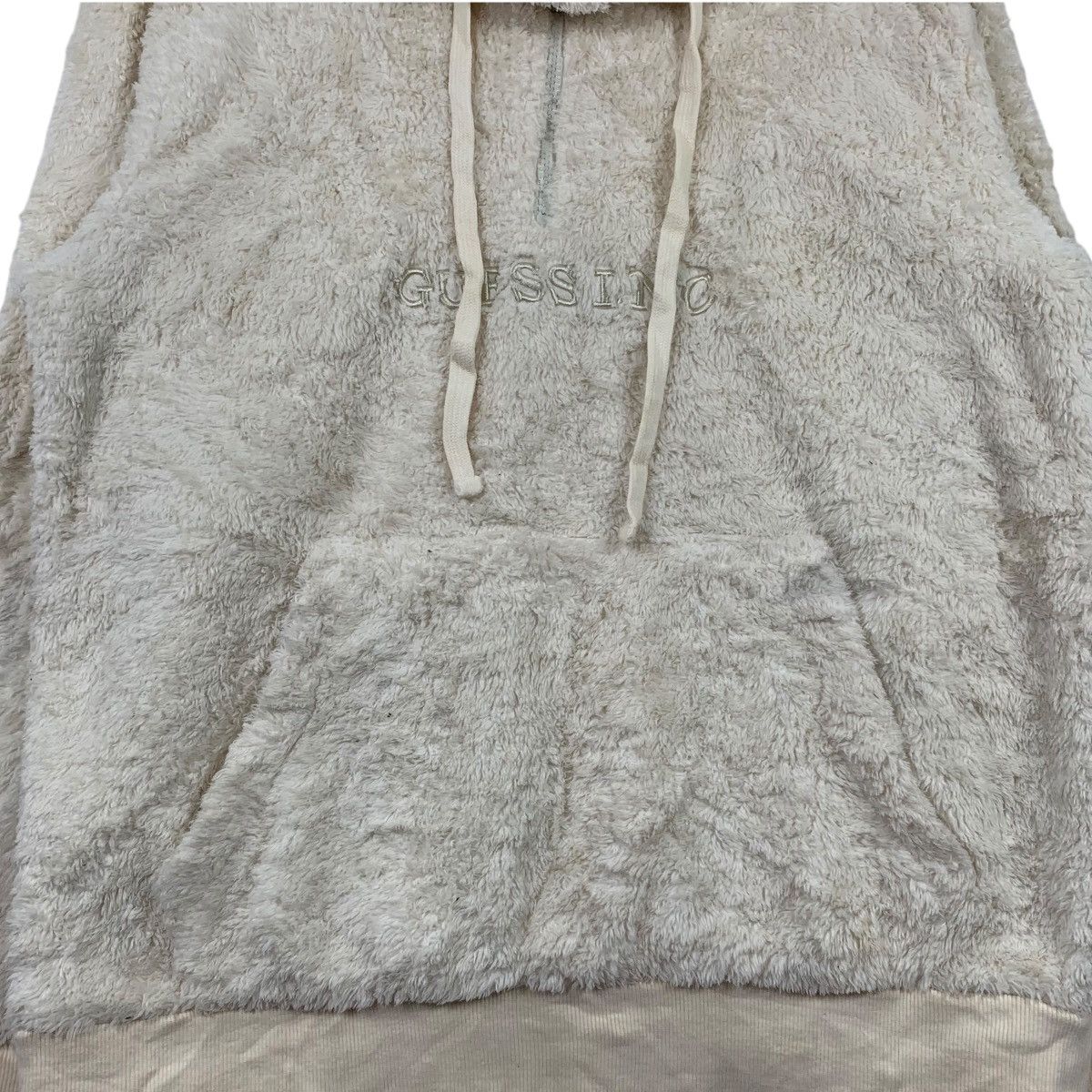 Guess GUESS Usa Casualwear Big Logo Fleece Hoodie Pullover Jumper Size US L / EU 52-54 / 3 - 4 Thumbnail