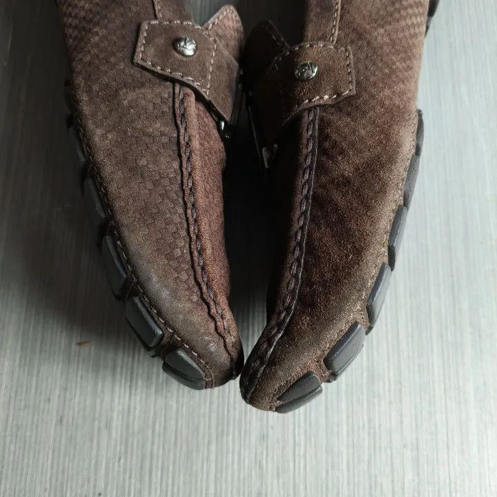 Louis Vuitton Louis Vuitton Brown Leather Casual Slip-On Shoes -2508 Size US 8.5 / EU 41-42 - 6 Thumbnail