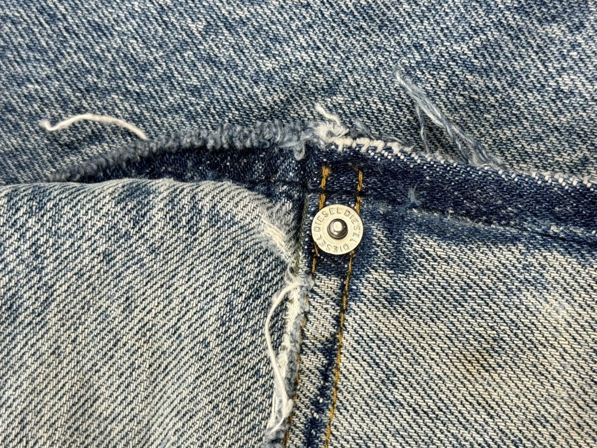 READYMADE x DIESEL DISTRESSED DENIM JEANS Size US 34 / EU 50 - 8 Thumbnail