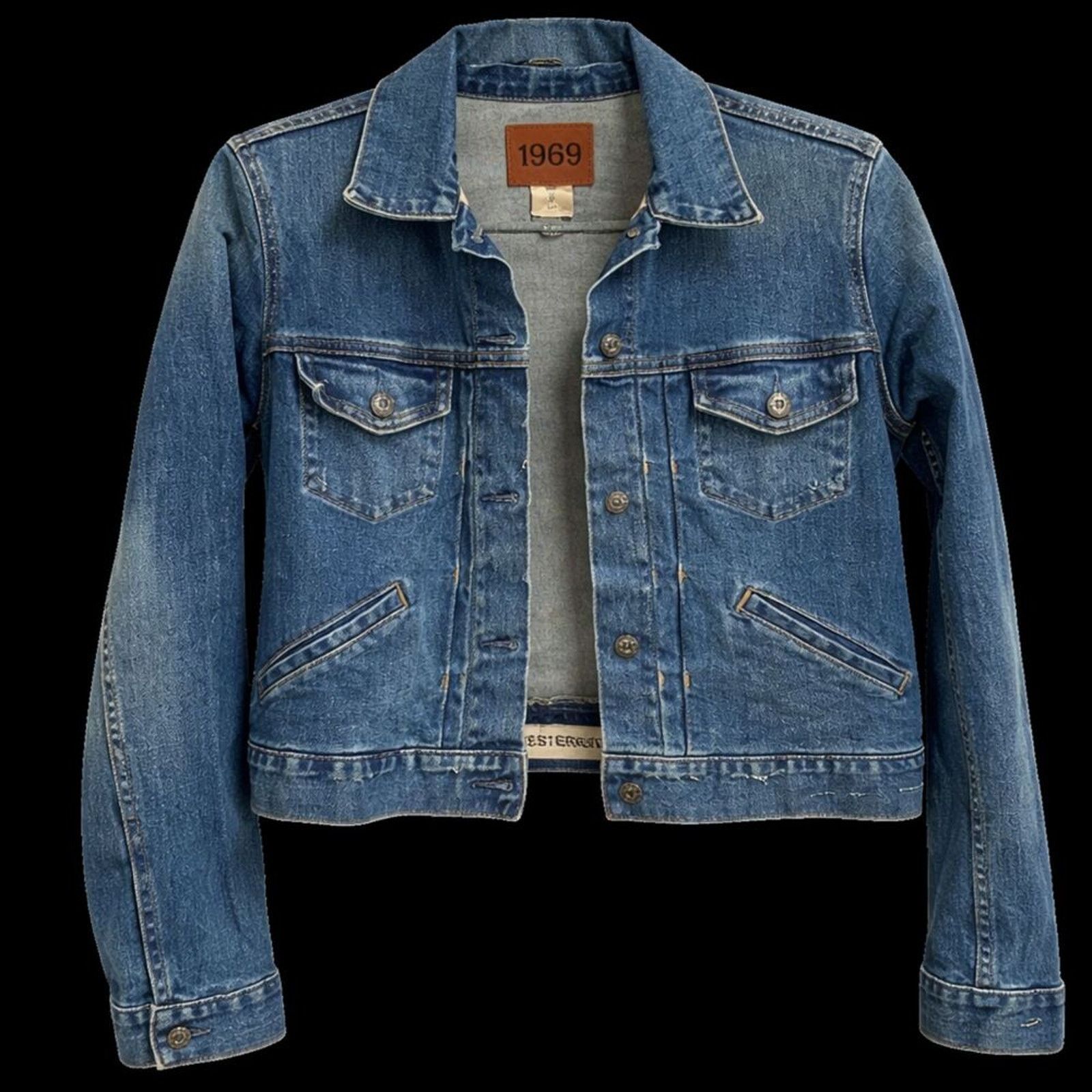 Gap Gap 1969 Womens Denim Jacket S Small Japanese Selvedge Jean Size S / US 4 / IT 40 - 1 Thumbnail