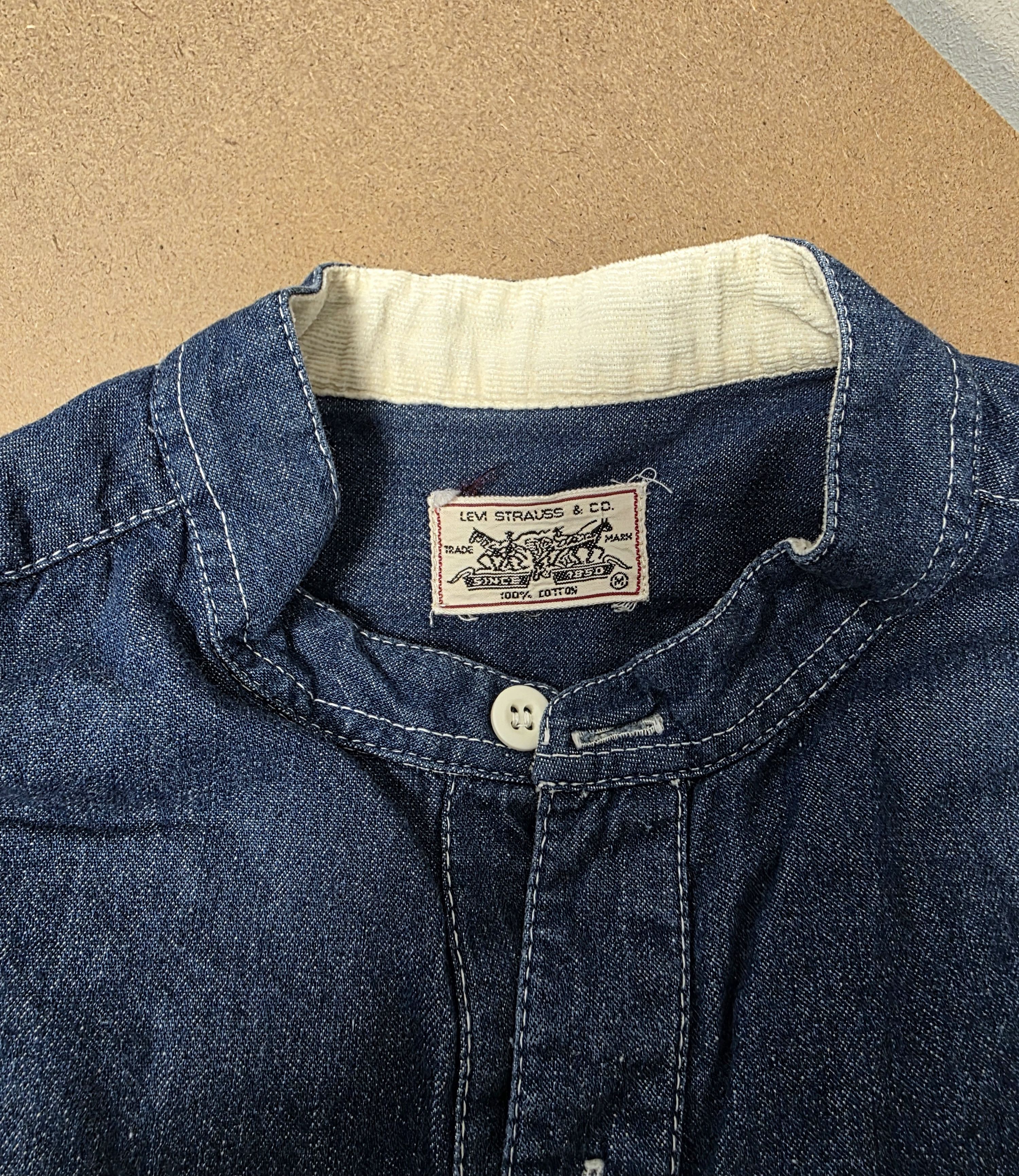 Levi's Levi's vintage jeans shirt M 90s Size US M / EU 48-50 / 2 - 11 Thumbnail