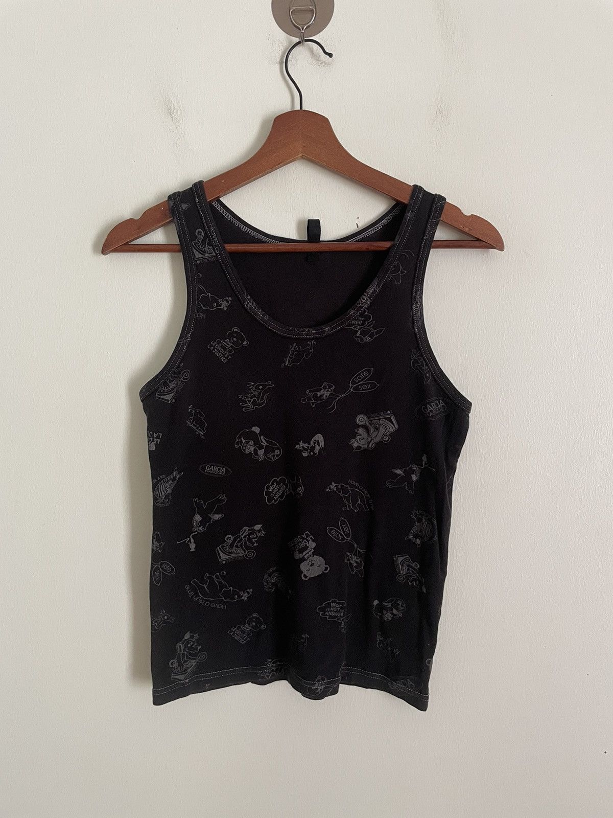 Designer × Japanese Brand × Vintage Garcia Marquez tank top Size S / US 4 / IT 40 - 1 Thumbnail