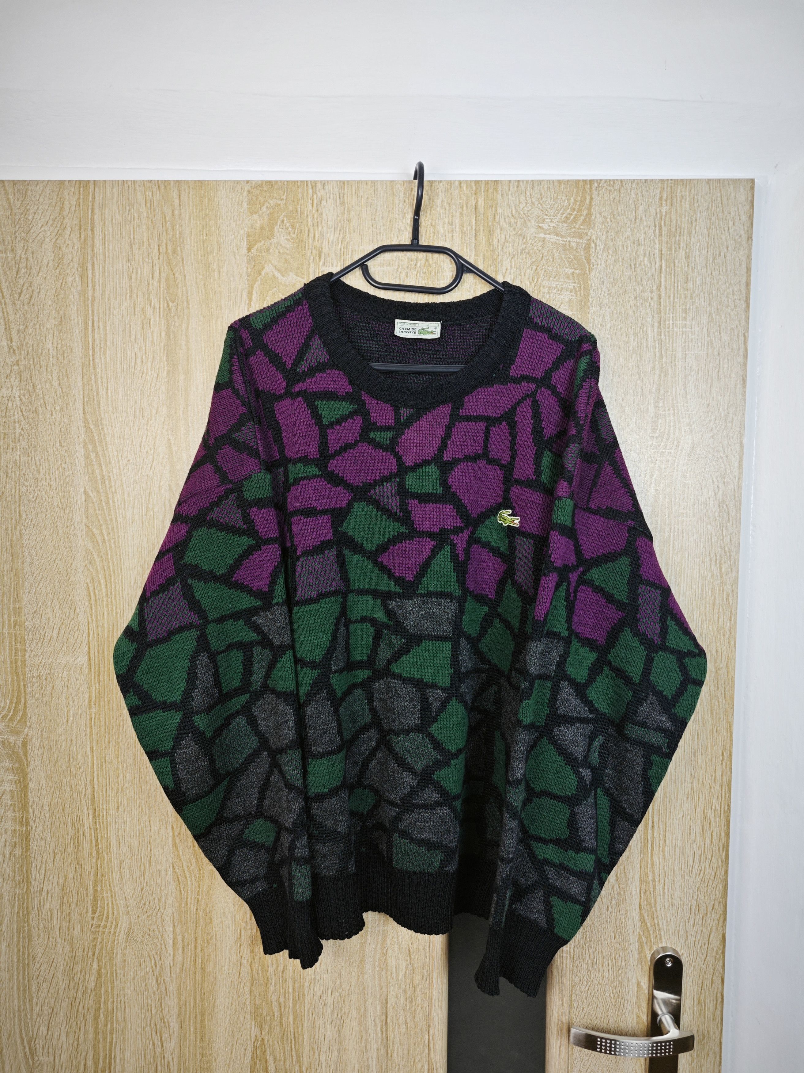Lacoste Lacoste vintage sweater Size US L / EU 52-54 / 3 - 1 Thumbnail