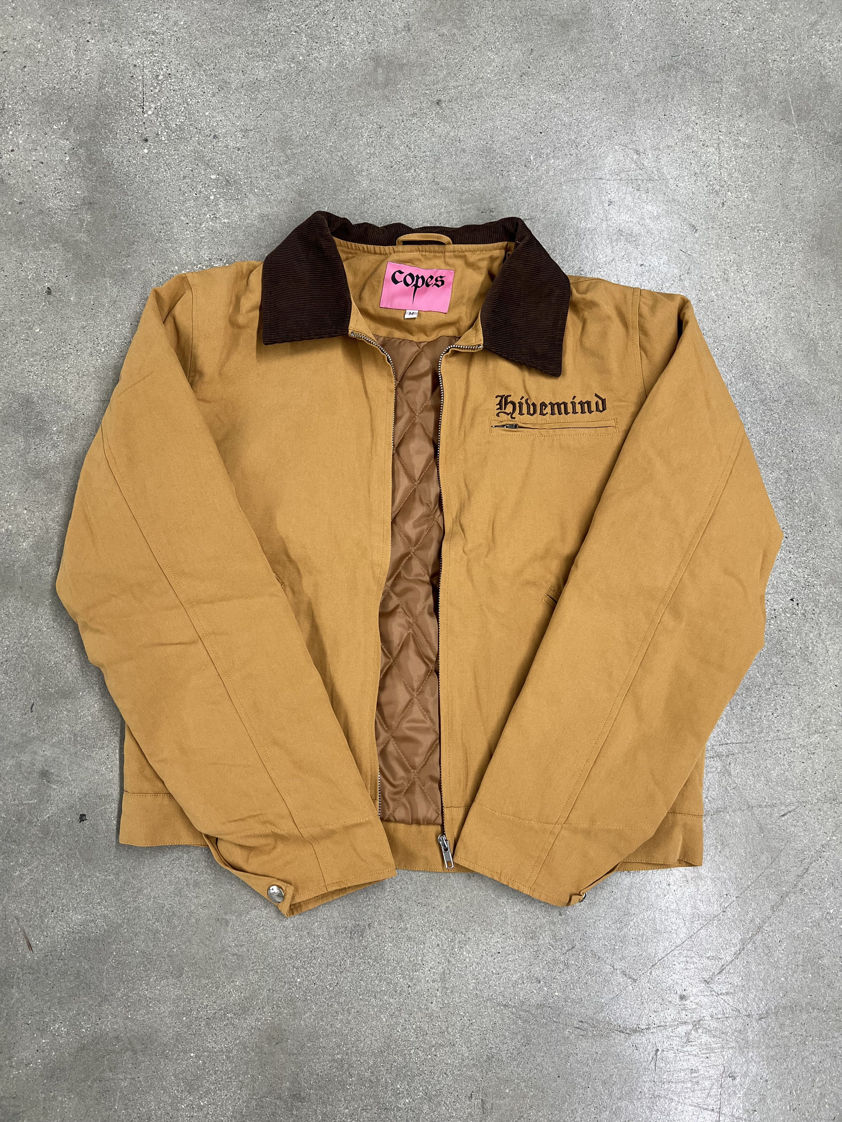 Copes Hivemind Motor City Work Jacket - Brown Size US M / EU 48-50 / 2 - 1 Thumbnail