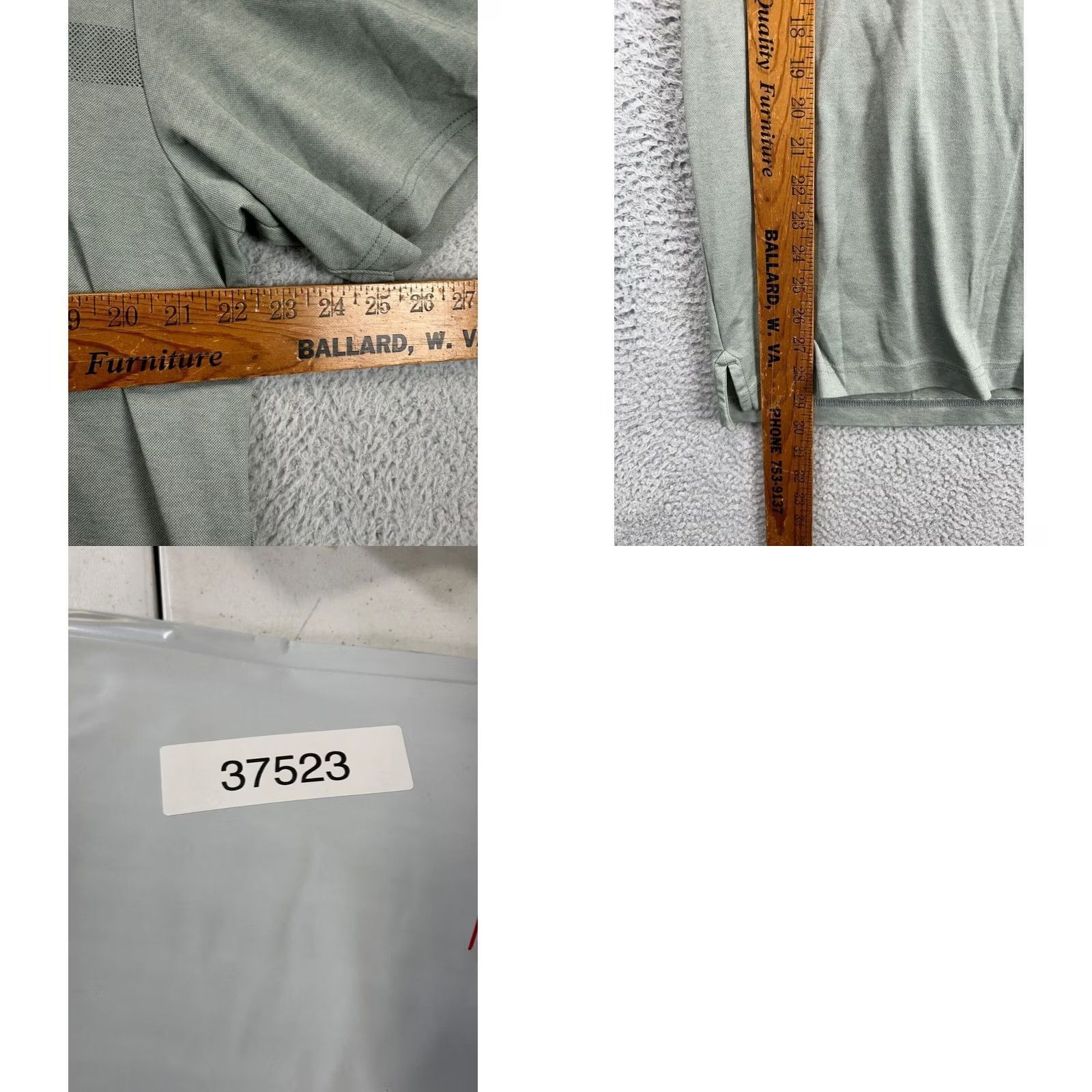 TravisMathew Travis Mathew Golf Polo Shirt Adult XL Green Pima Cotton Blend Rugby Mens Size US XL / EU 56 / 4 - 8 Thumbnail