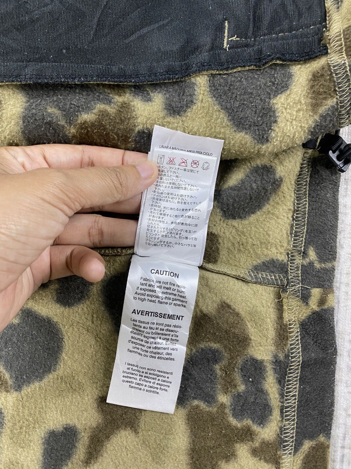 Columbia × Japanese Brand × Vintage Vintage Columbia Duck Camo Fleece Jacket Size US M / EU 48-50 / 2 - 11 Thumbnail