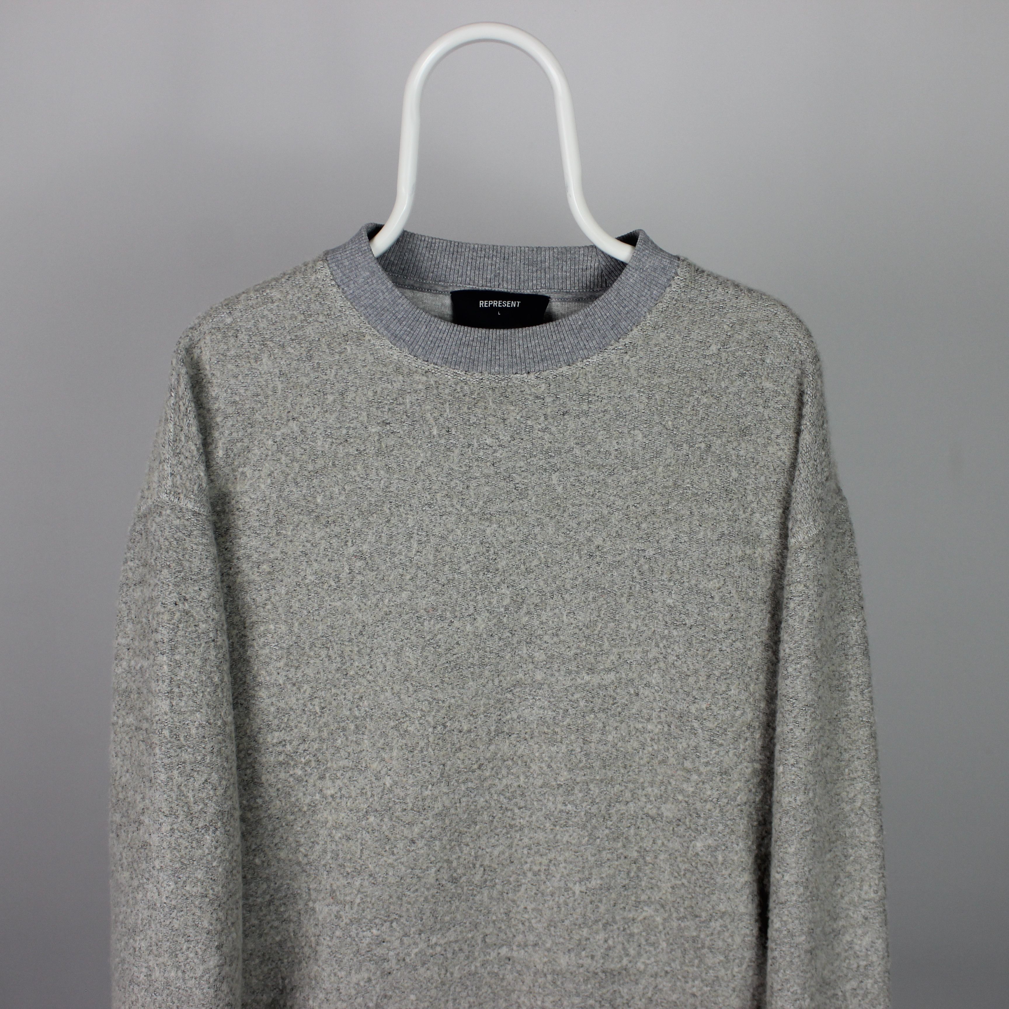 Represent Clo. Represent Clo sweatshirt teddy wool L sweater Size US L / EU 52-54 / 3 - 3 Thumbnail