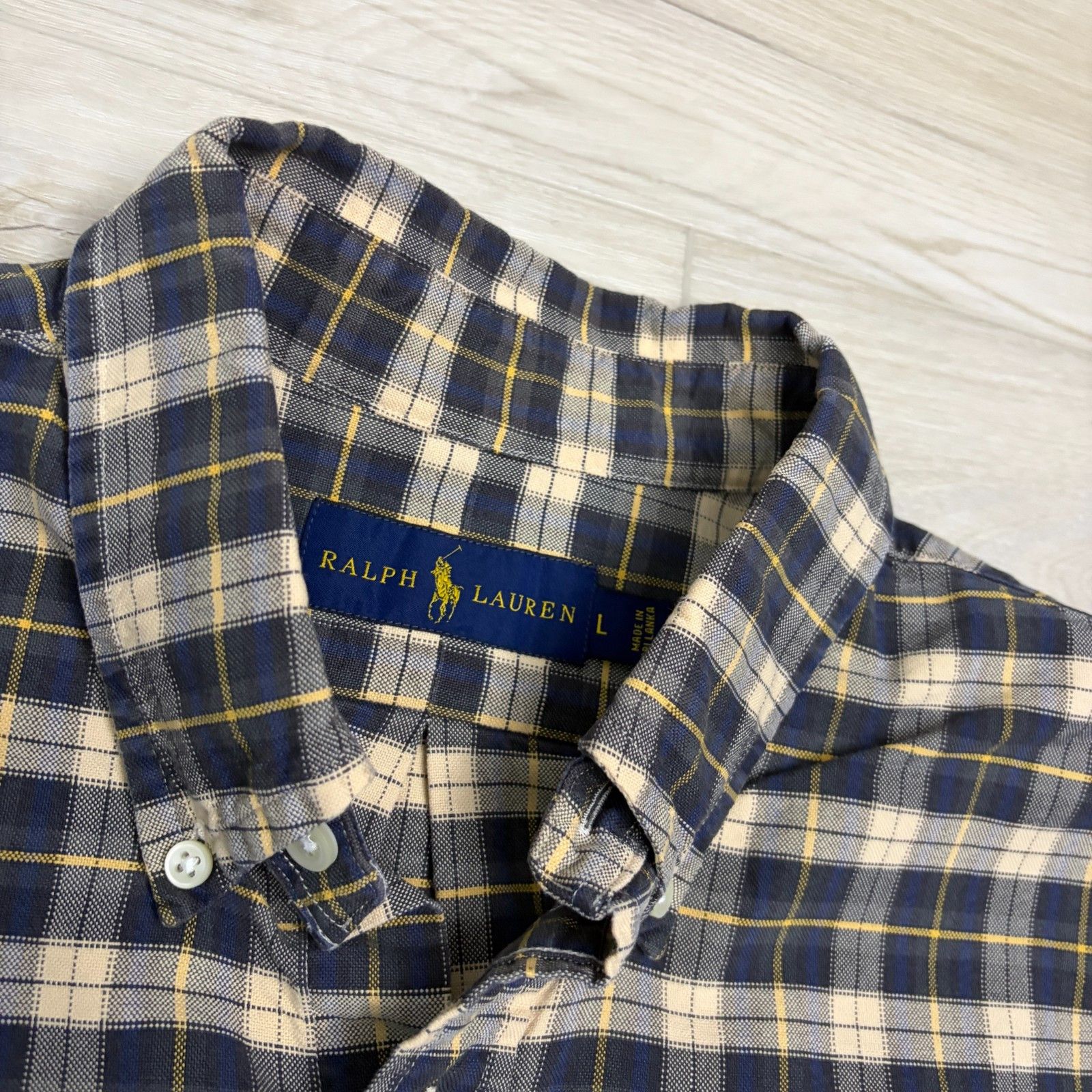 Polo Ralph Lauren POLO RALPH LAUREN Plaid Casual Business Button Shirt L Size US L / EU 52-54 / 3 - 2 Thumbnail