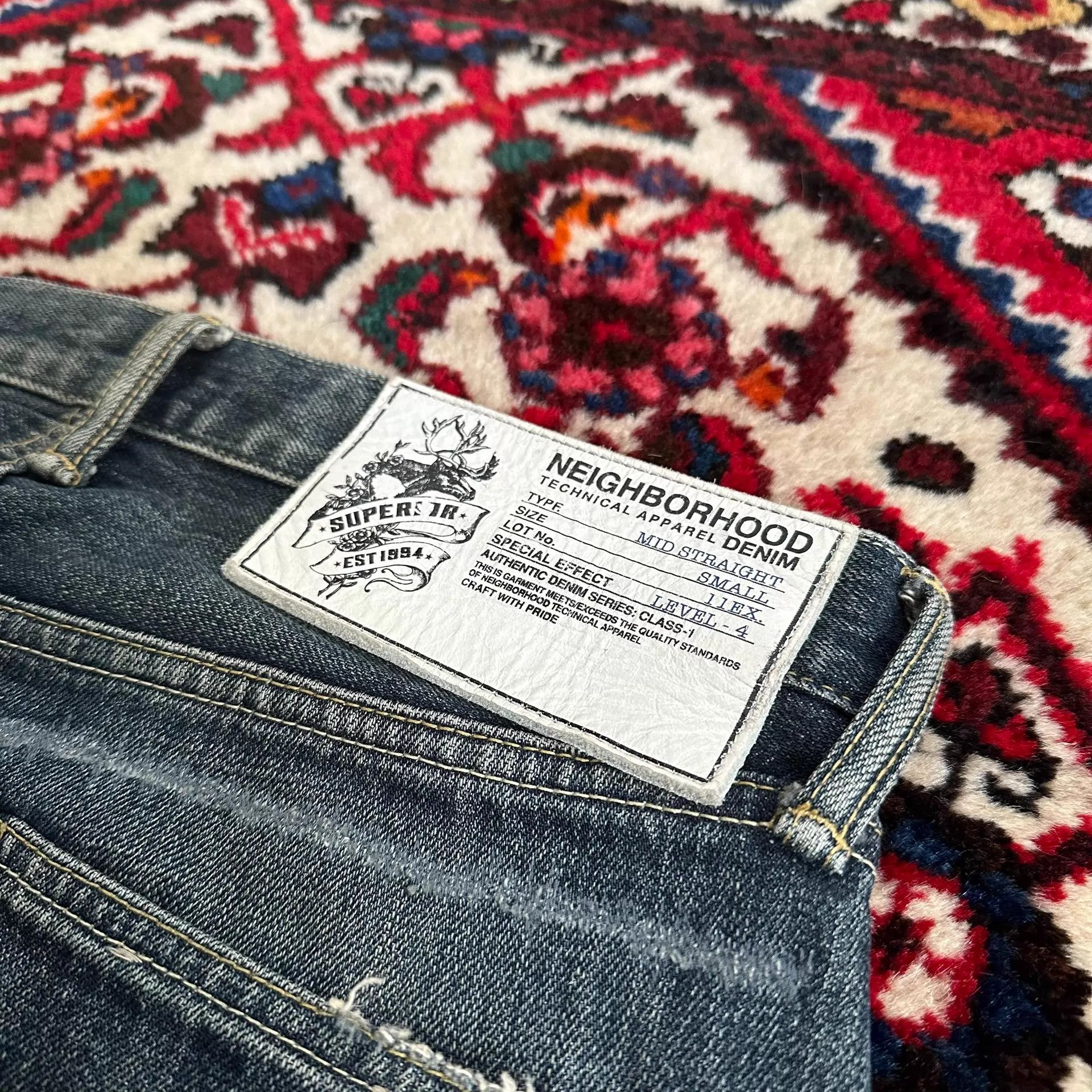 Neighborhood neighborhood 11aw Toxic 2 jeans mid S Size US 30 / EU 46 - 8 Thumbnail
