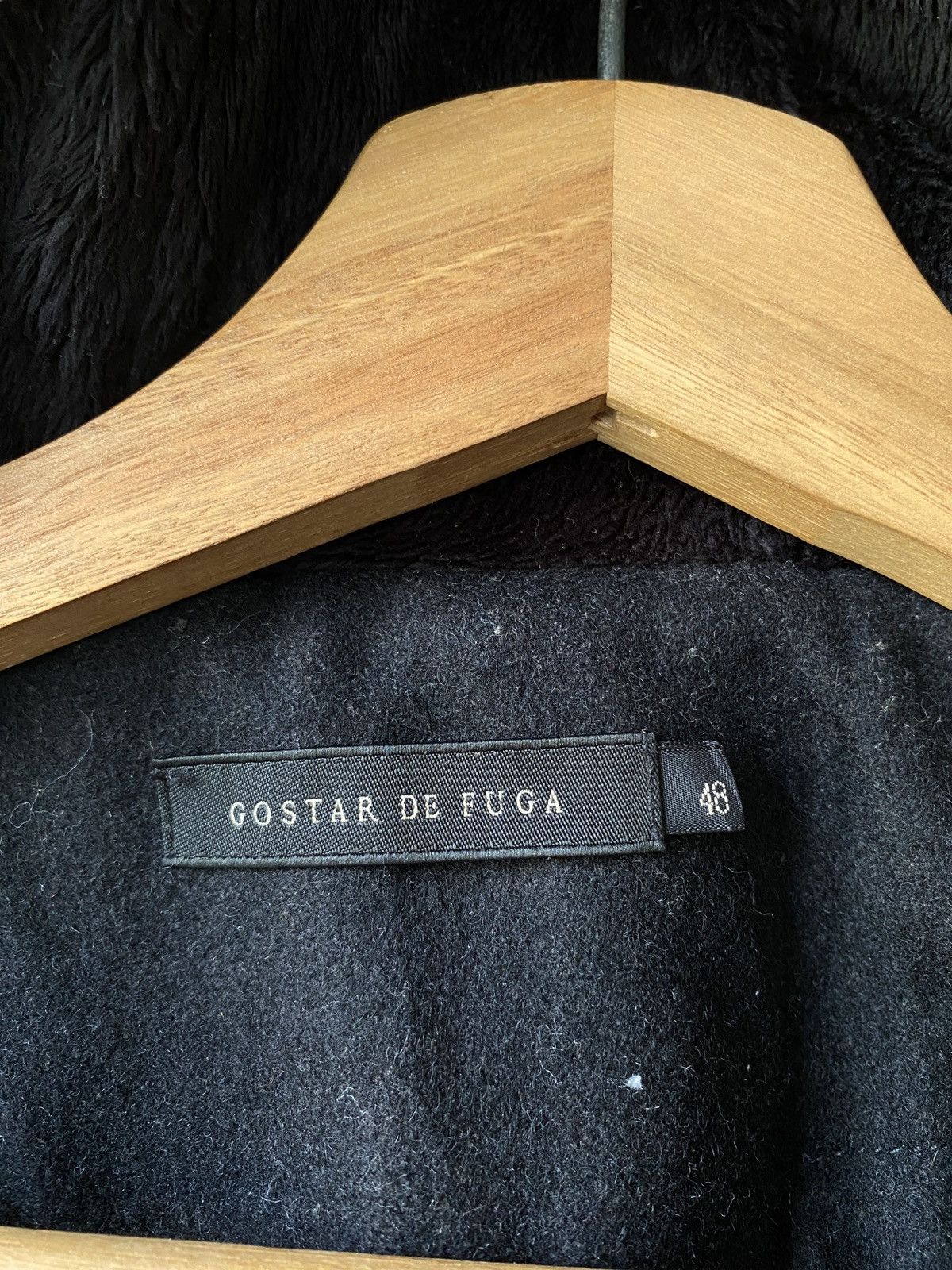 GOSTAR DE FUGA 2000s - Gostar De Fuga Wool Racoon Fur Fish Tail Jacket Size US M / EU 48-50 / 2 - 12 Thumbnail