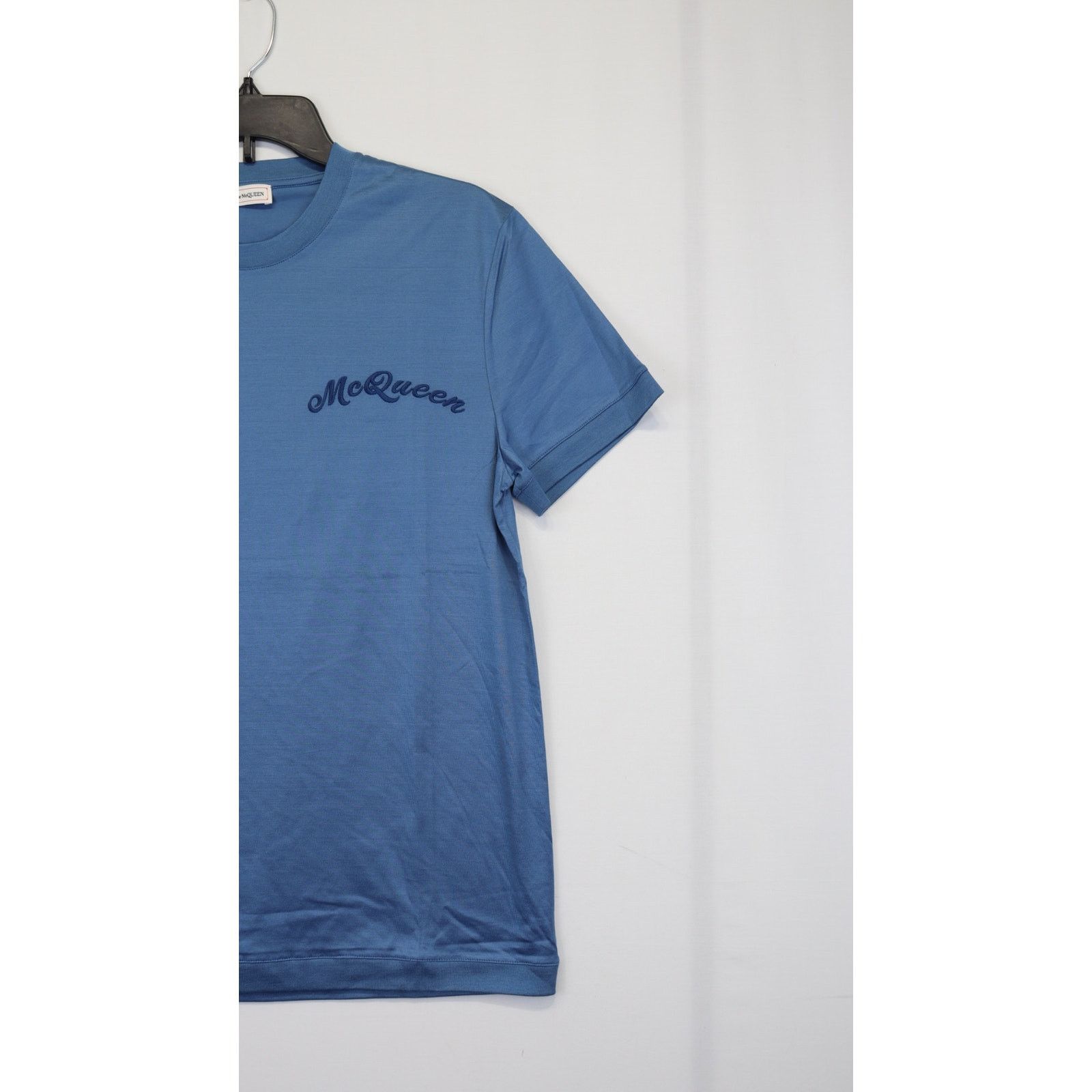 Alexander McQueen o1rshd1 ***Defective / T-Shirt in Blue Size US S / EU 44-46 / 1 - 2 Thumbnail