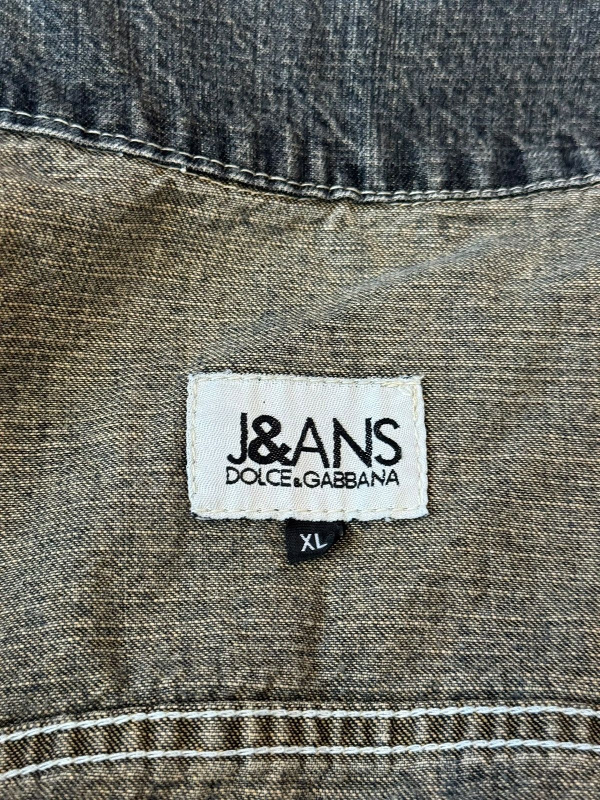 Dolce & Gabbana Dolce & Gabbana D&G Jeans Ladies Denim Jacket Large XL Size XL / US 12-14 / IT 48-50 - 2 Thumbnail