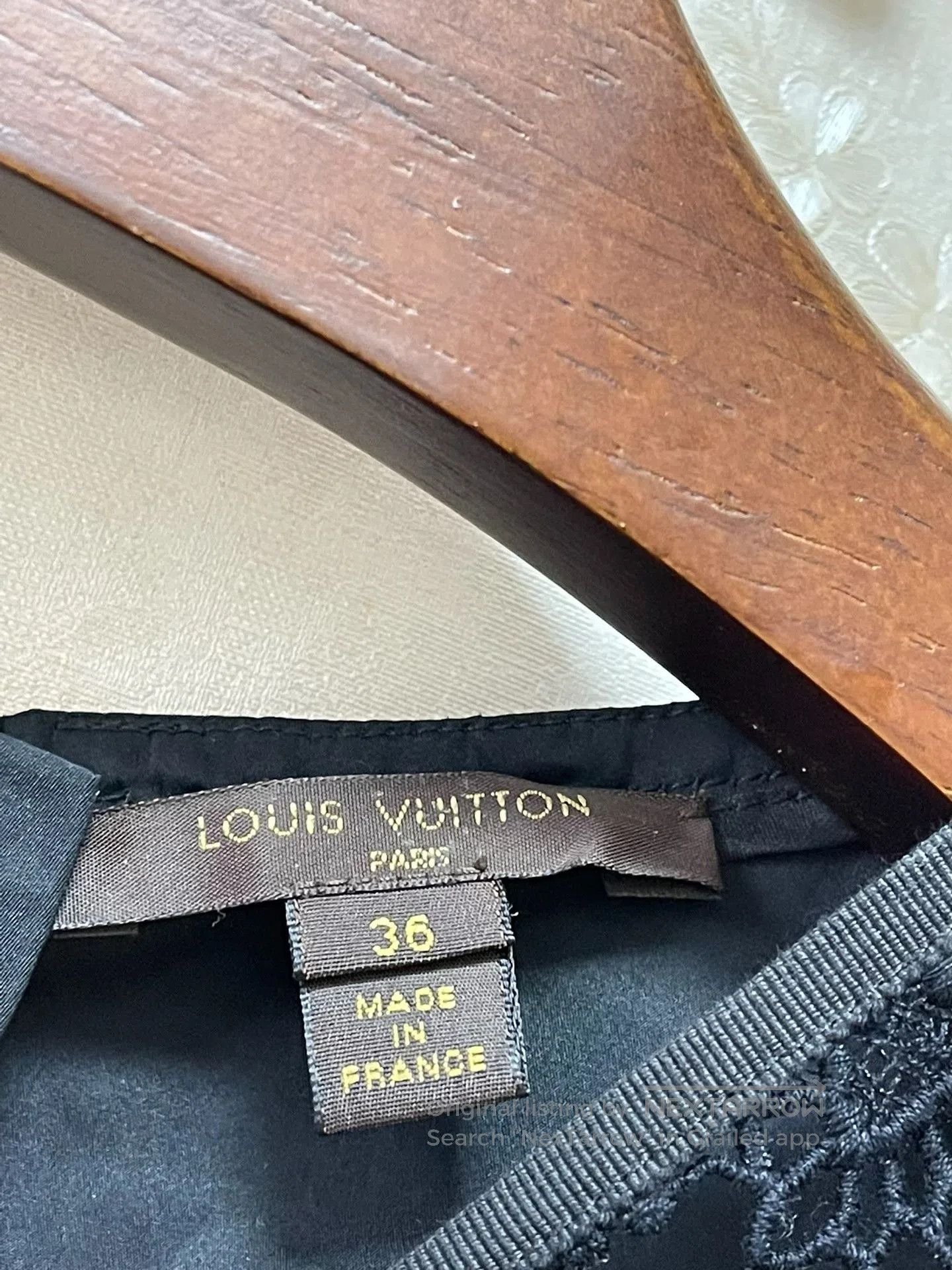 Louis Vuitton LV Sleeveless Embroidered Logo Dress. Size M / US 6-8 / IT 42-44 - 4 Thumbnail