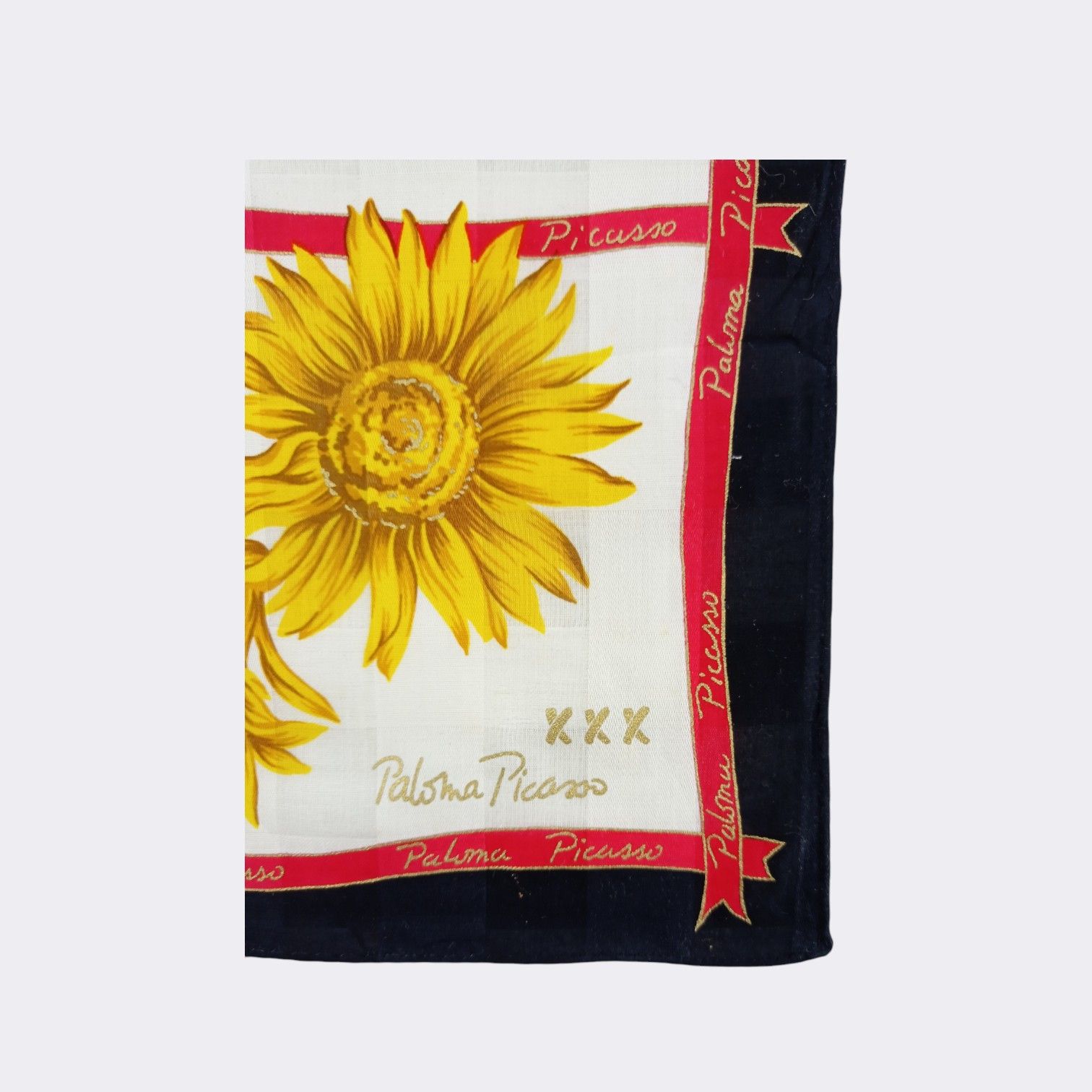 Paloma Picasso Vintage Paloma Picasso Handkerchief Neckerchief H052I Size ONE SIZE - 3 Thumbnail