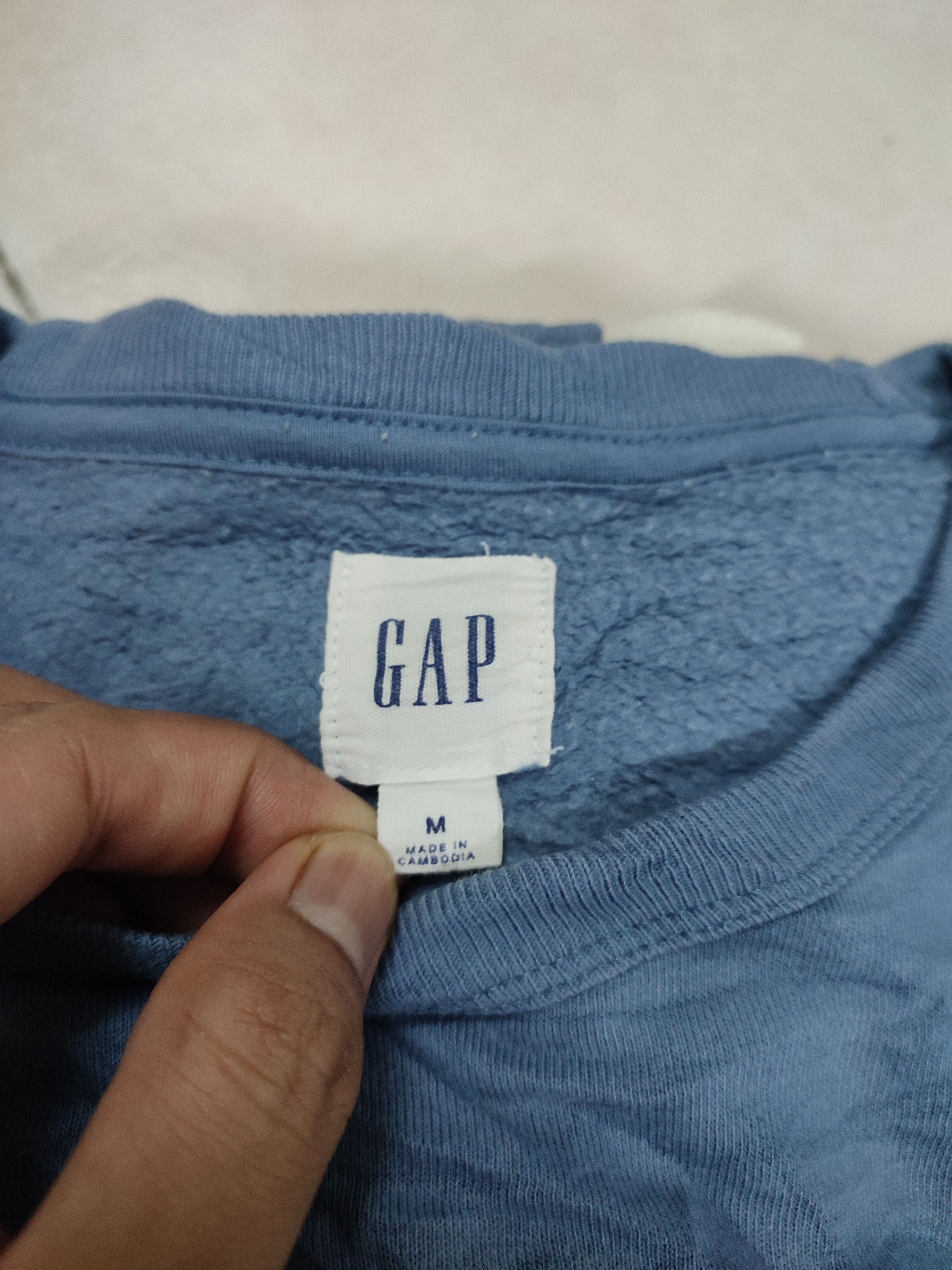 Gap Vintage GAP Spell Out Sweatshirt Size US M / EU 48-50 / 2 - 3 Thumbnail