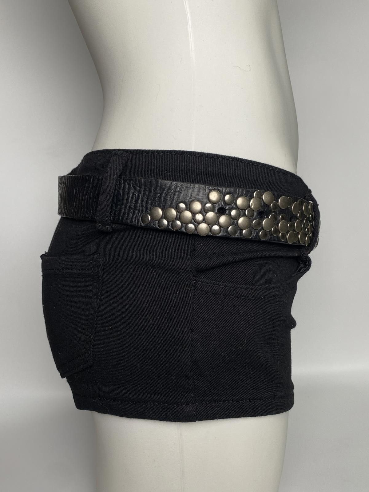 Japanese Brand Vtg Style Studded Genuine Leather Belt OS Size ONE SIZE - 3 Thumbnail