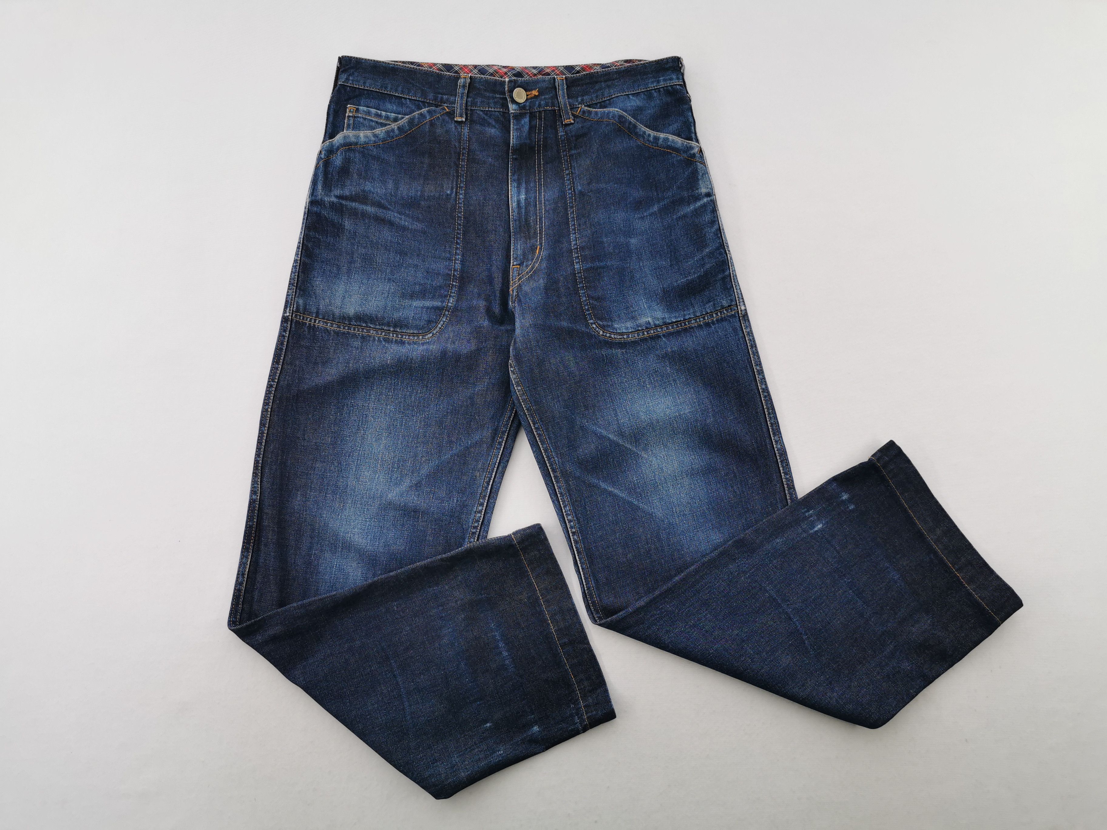 Comme des Garcons Vintage 90s Comme Des Garcons Back Buckle Denim Size 34 Size US 34 / EU 50 - 4 Thumbnail