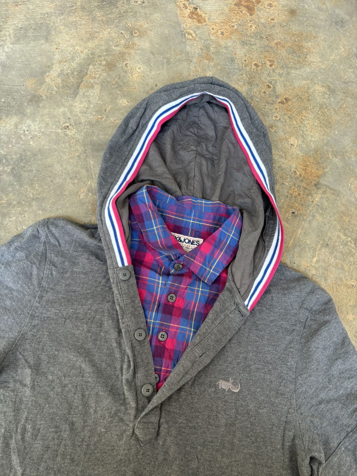 Hysteric Glamour Y2k Double Layer Jack&Jones Shirt Hoodie Size US M / EU 48-50 / 2 - 4 Thumbnail