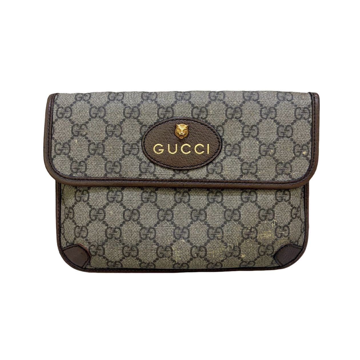 Gucci Gucci Neo Vintage GG Supreme Tiger Belt Bag Size ONE SIZE - 1 Thumbnail