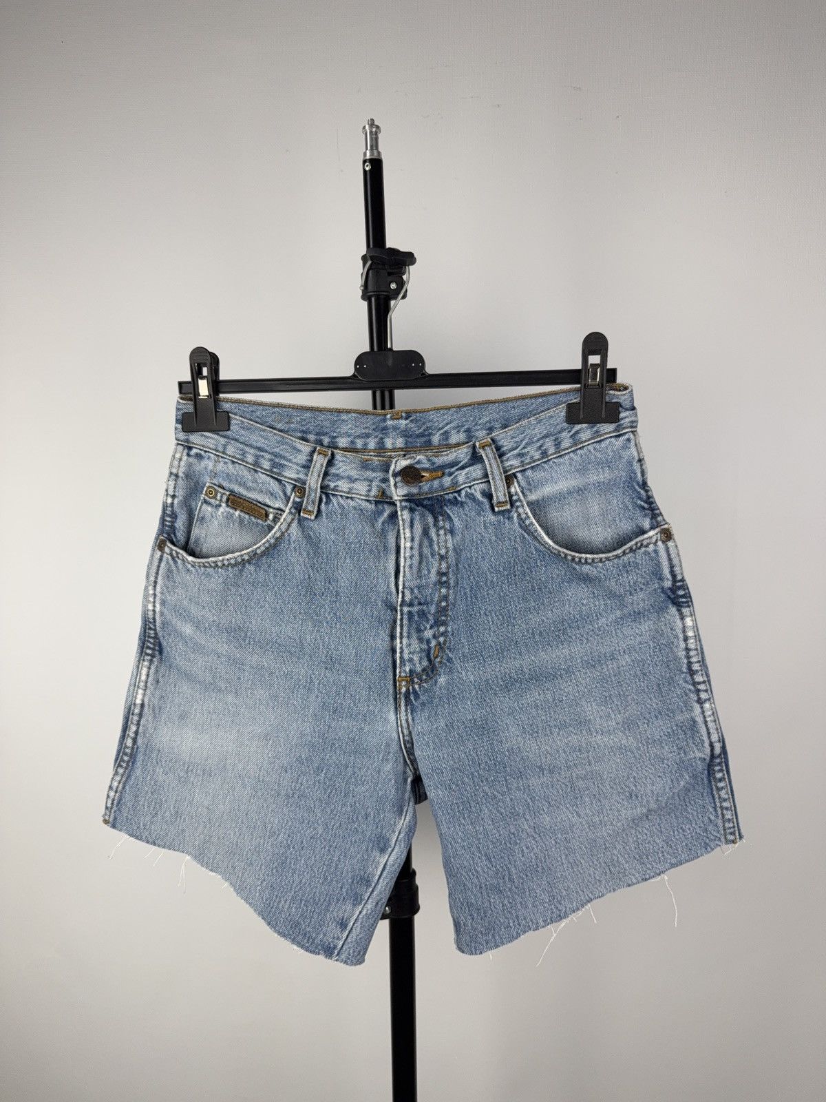 Wrangler Vintage 90s Wrangler Texas Western Denim Retro crop shorts Size 28" / US 6 / IT 42 - 1 Thumbnail