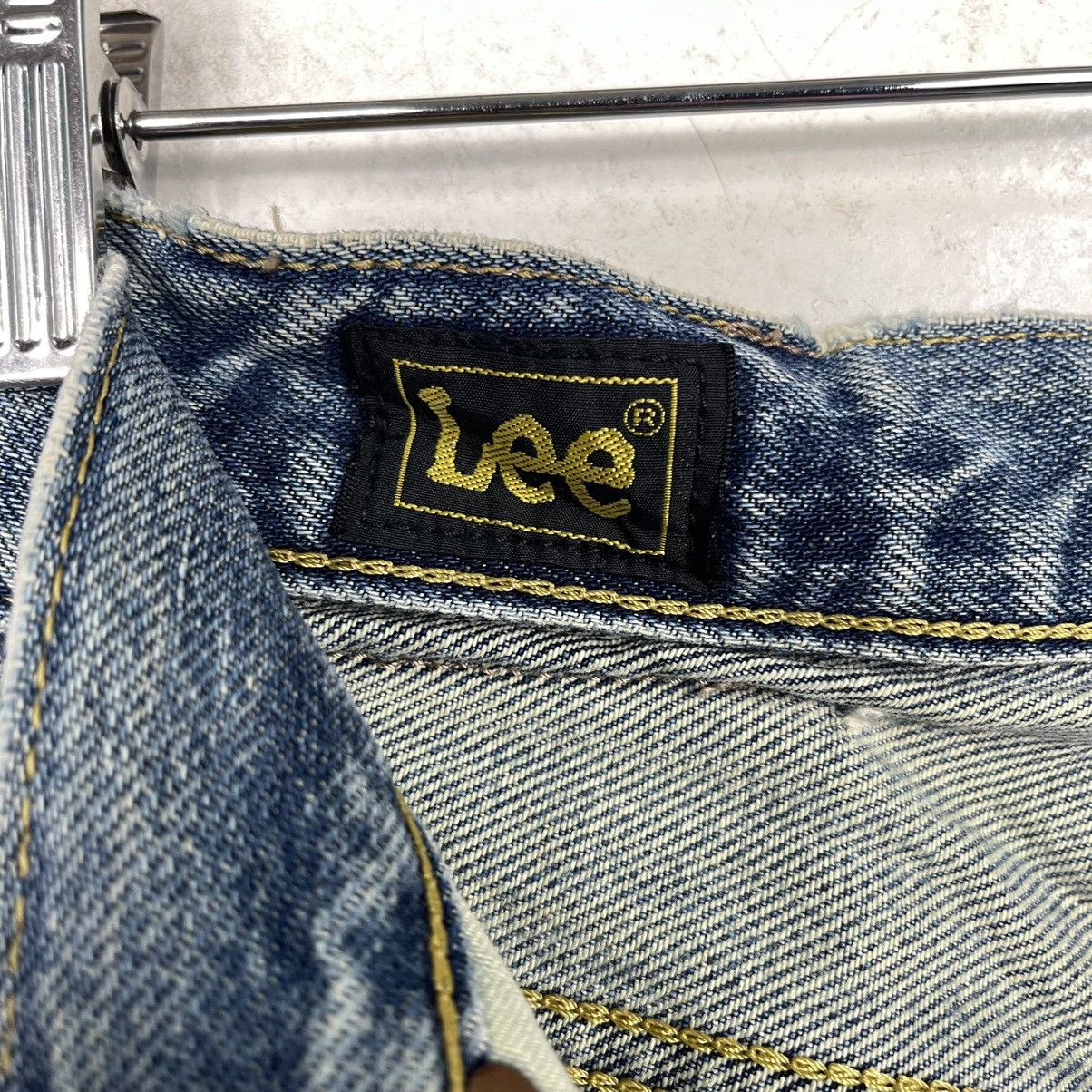 Japanese Brand Vintage 90s Lee Rider Zipper fly Ripped Denim W31 Size US 31 - 16 Thumbnail