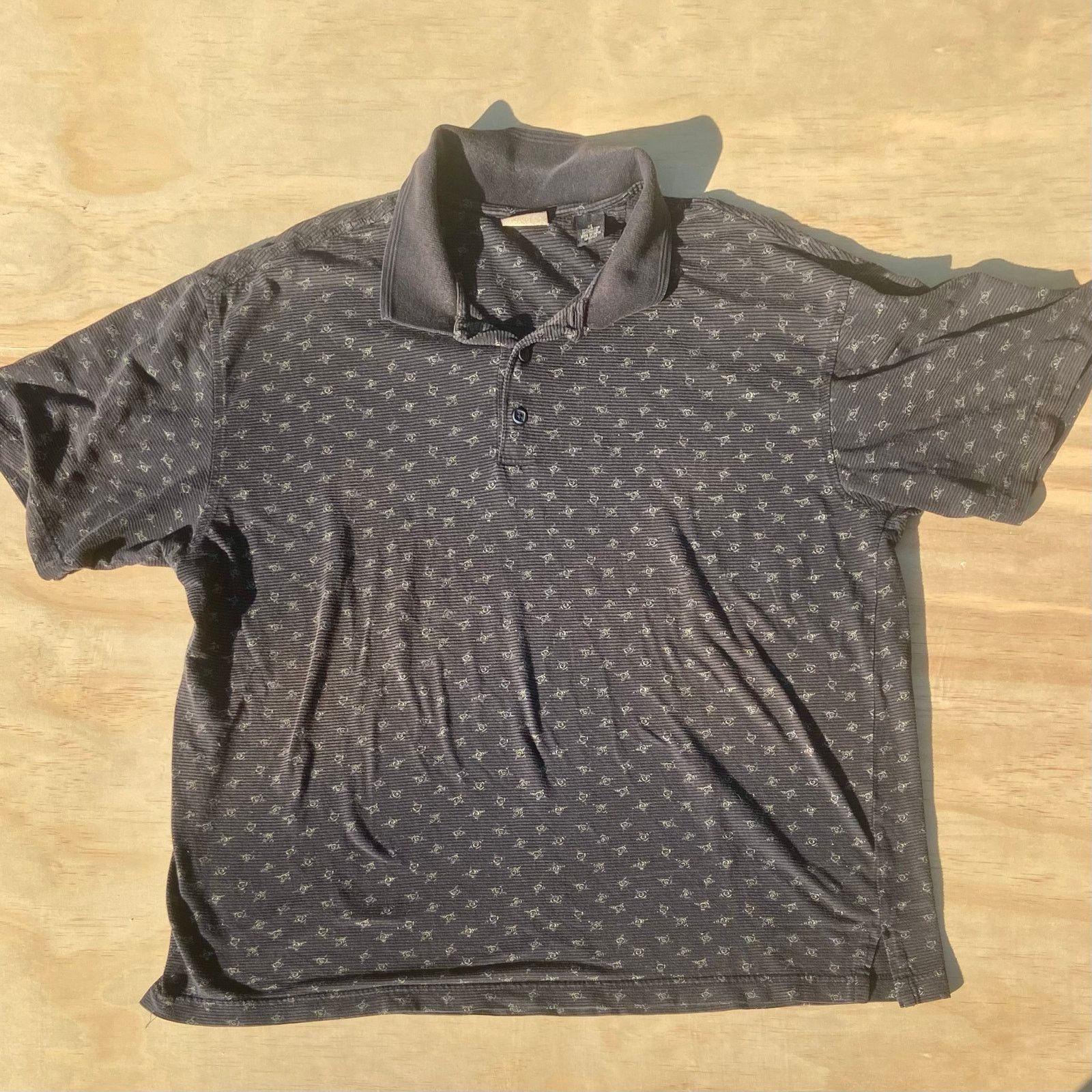 American Apparel Axist Vintage 90s Polo Golf Shirt XL Size US XL / EU 56 / 4 - 1 Thumbnail