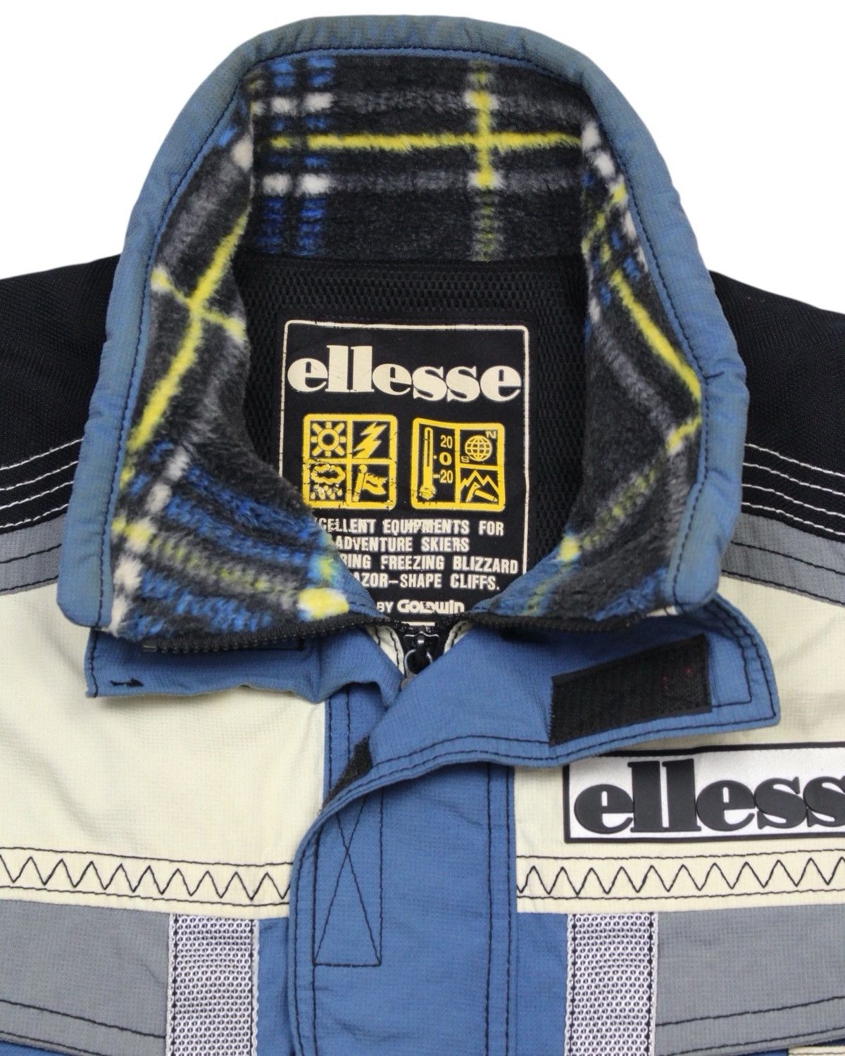 Vintage 1990S ELLESSE JAPAN BY GOLDWIN TECHNICAL SKI JACKET Size US M / EU 48-50 / 2 - 4 Thumbnail