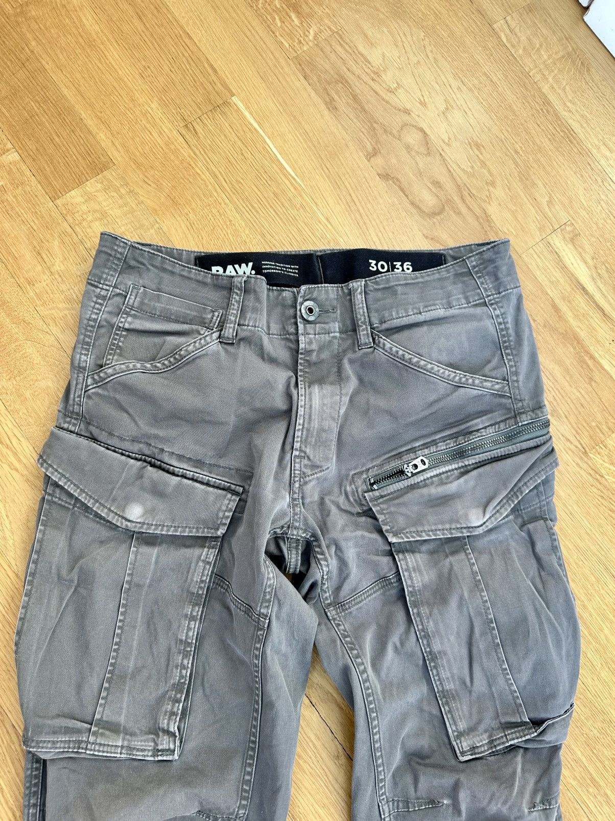 G-Star Vintage G-star Cargo Pants Logo Y2K Fit Size US 30 / EU 46 - 7 Thumbnail