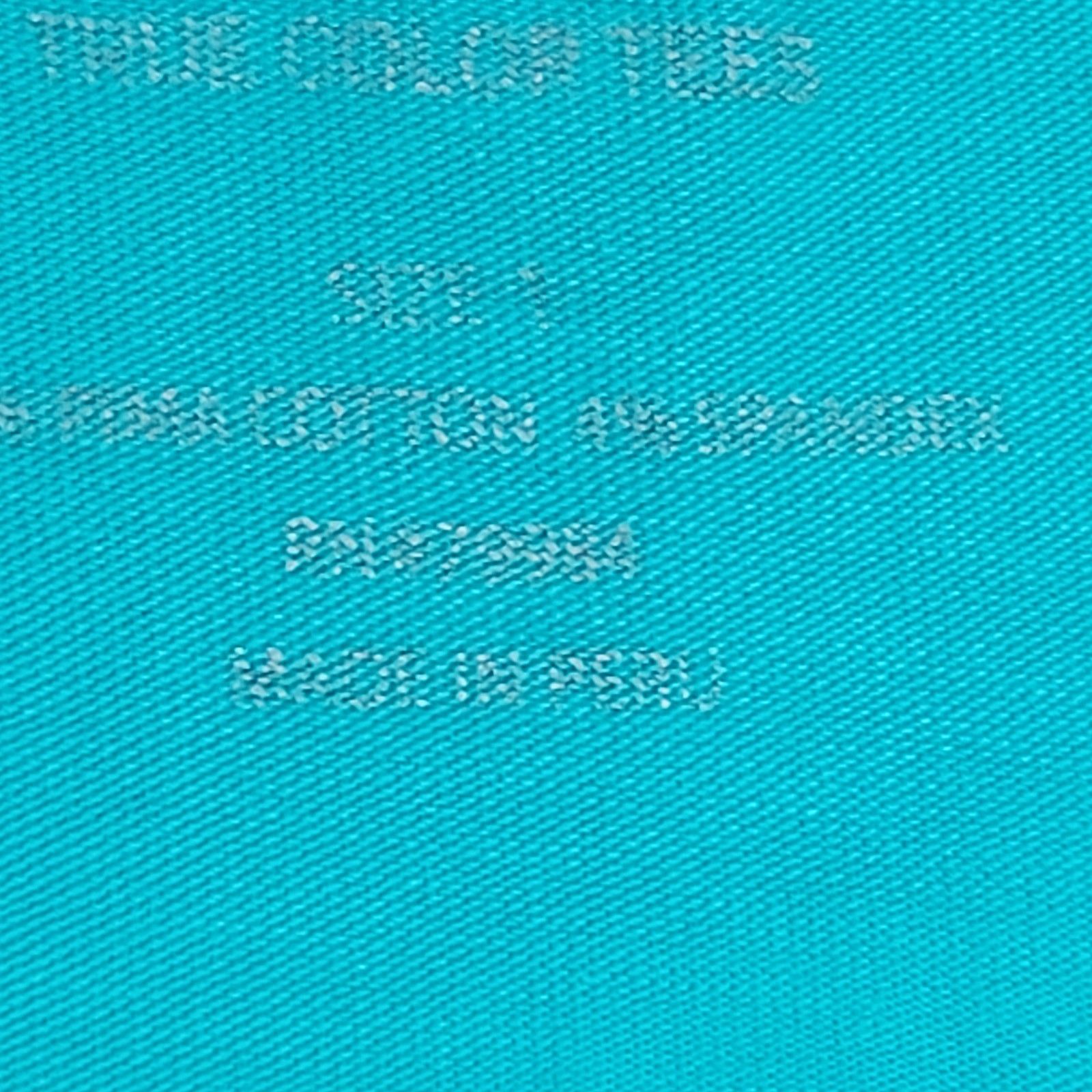 Other Chico's Teal True Color Tee Slub Knit Top 1 Medium Stretch Size M / US 6-8 / IT 42-44 - 4 Thumbnail