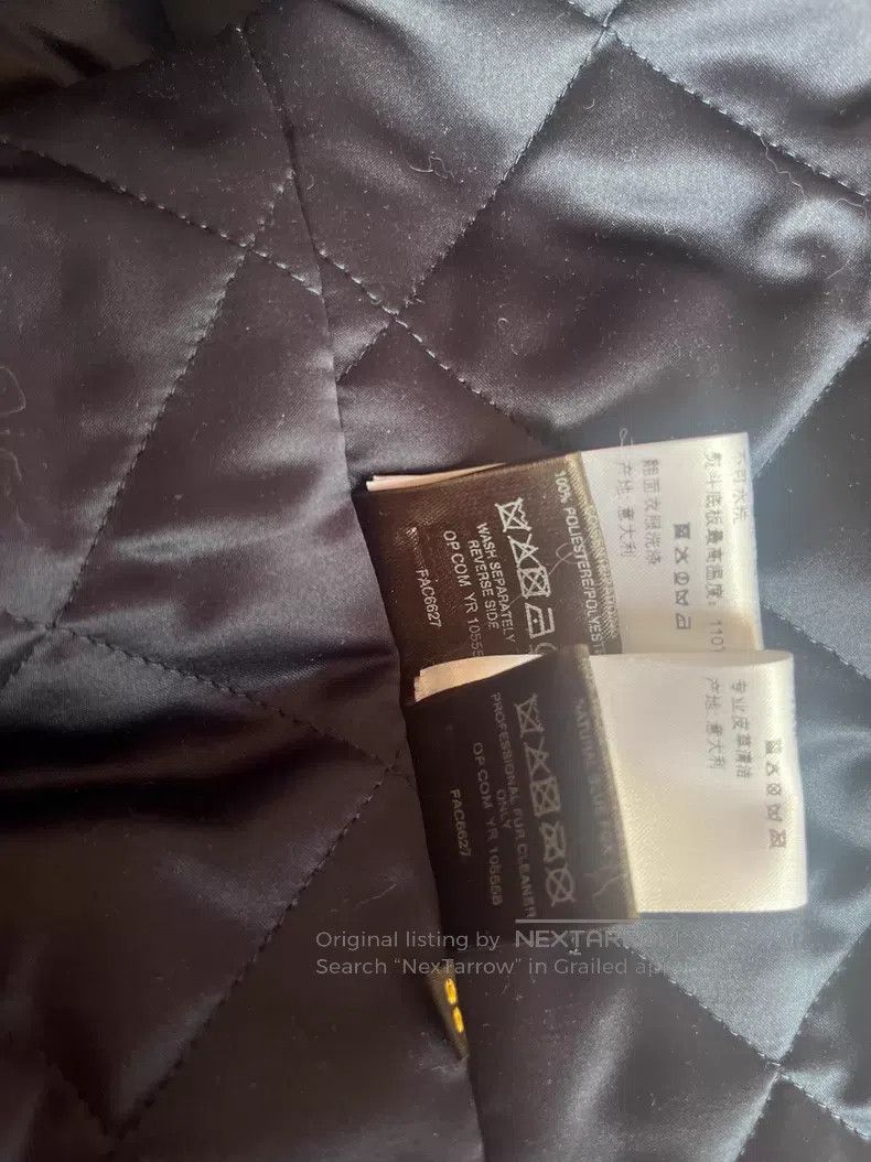 Loro Piana Loro Piana Caviar black fox fur collar cashmere coat, cott Size XS / US 0-2 / IT 36-38 - 8 Thumbnail
