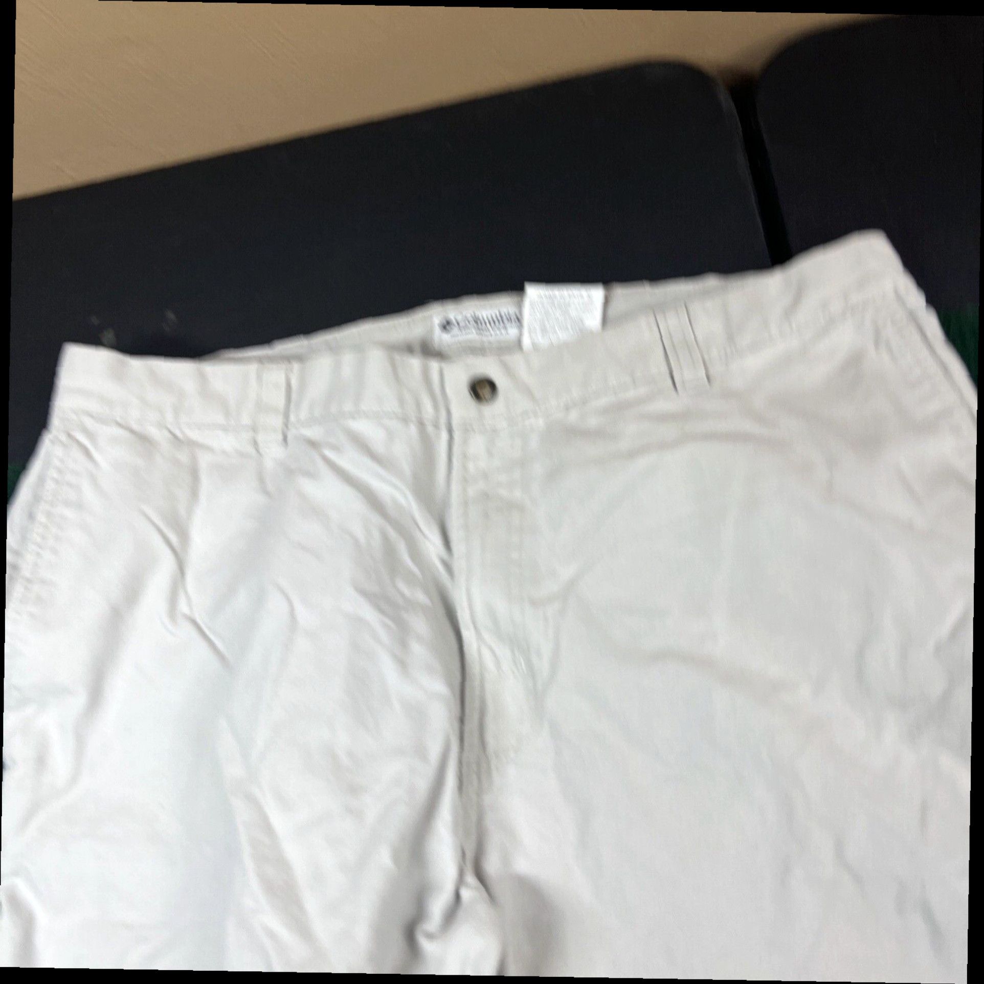 Vintage Mens Columbia Sportswear Zip Pocket Pants 40x32 Khaki Slack Chino Trouser Size US 40 / EU 56 - 2 Thumbnail