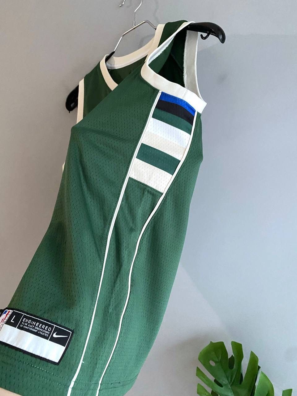 NBA × Nike NBA Milwaukee Bucks Jersey #34 ANTETOKOUNMPO Youth L 14/16 Size US XS / EU 42 / 0 - 8 Thumbnail
