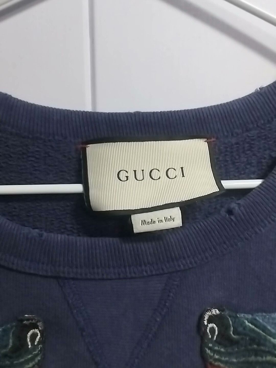 Gucci gucci wolf embroidery sweatshirt size m Size US M / EU 48-50 / 2 - 2 Thumbnail